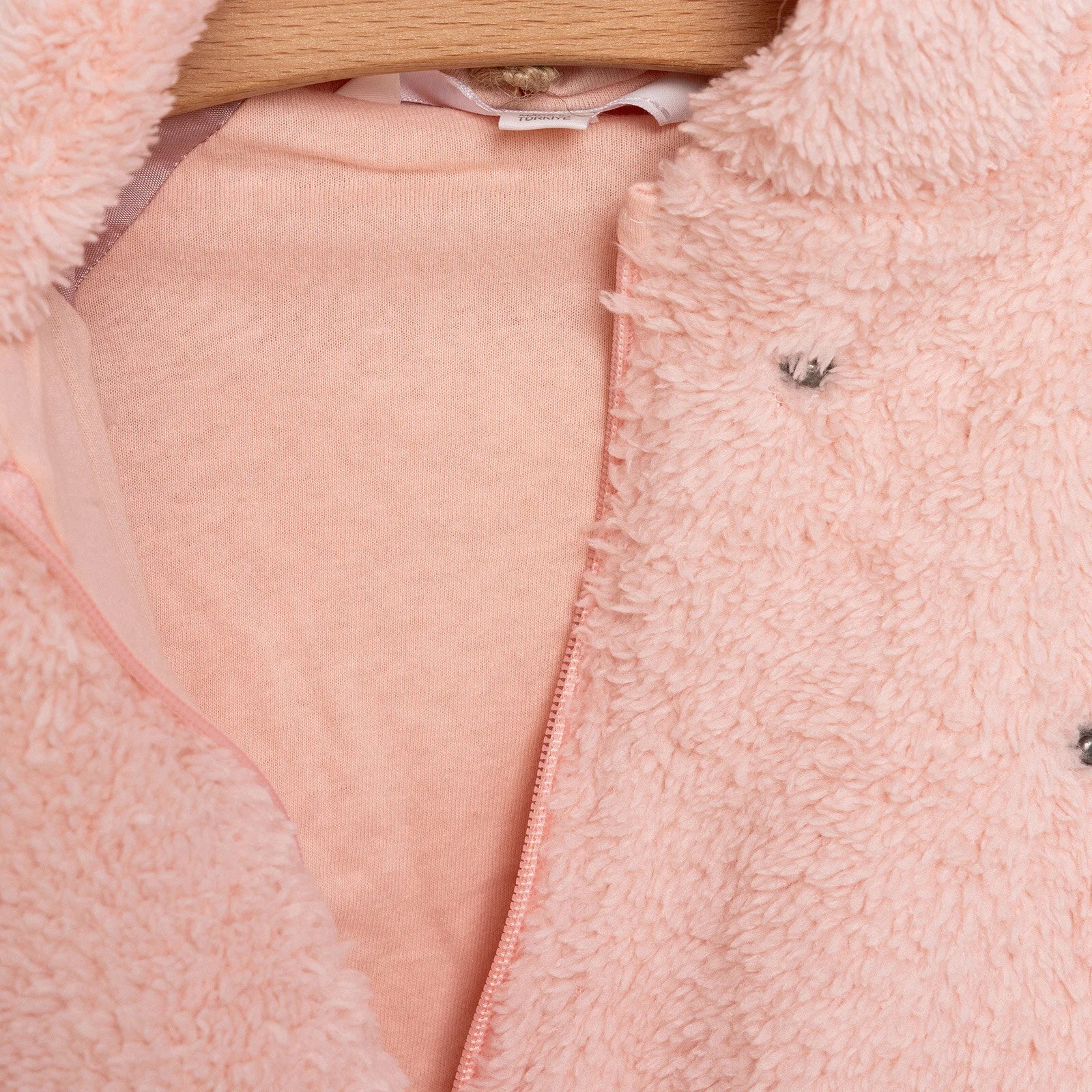 Midimod Newborn Girl Welsoft Footed Jumpsuit - Light Pink - ebebek - Black Friday