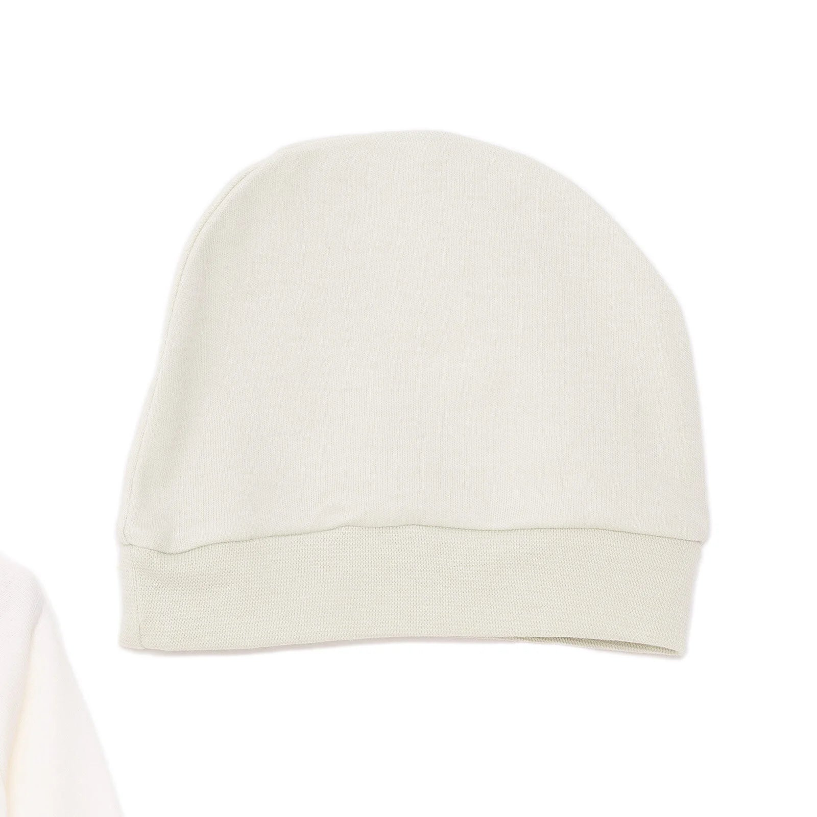 HelloBaby Newborn Baby Top - Hat - Footed Bottom - Ecru - ebebek - Black Friday