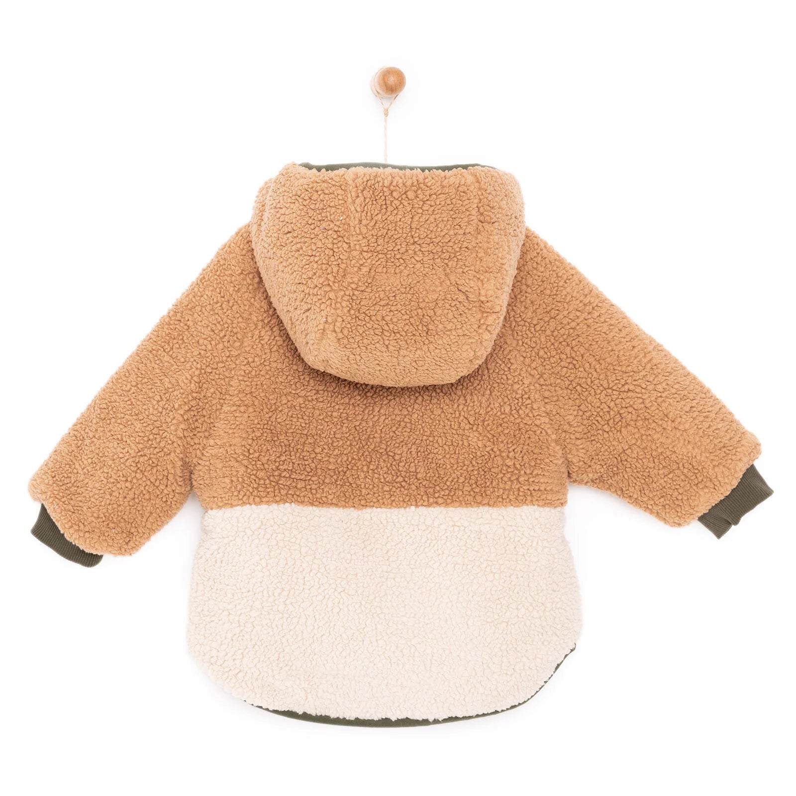 Midimod Basic Unisex Double - Sided Coat - Green - ebebek - Black Friday