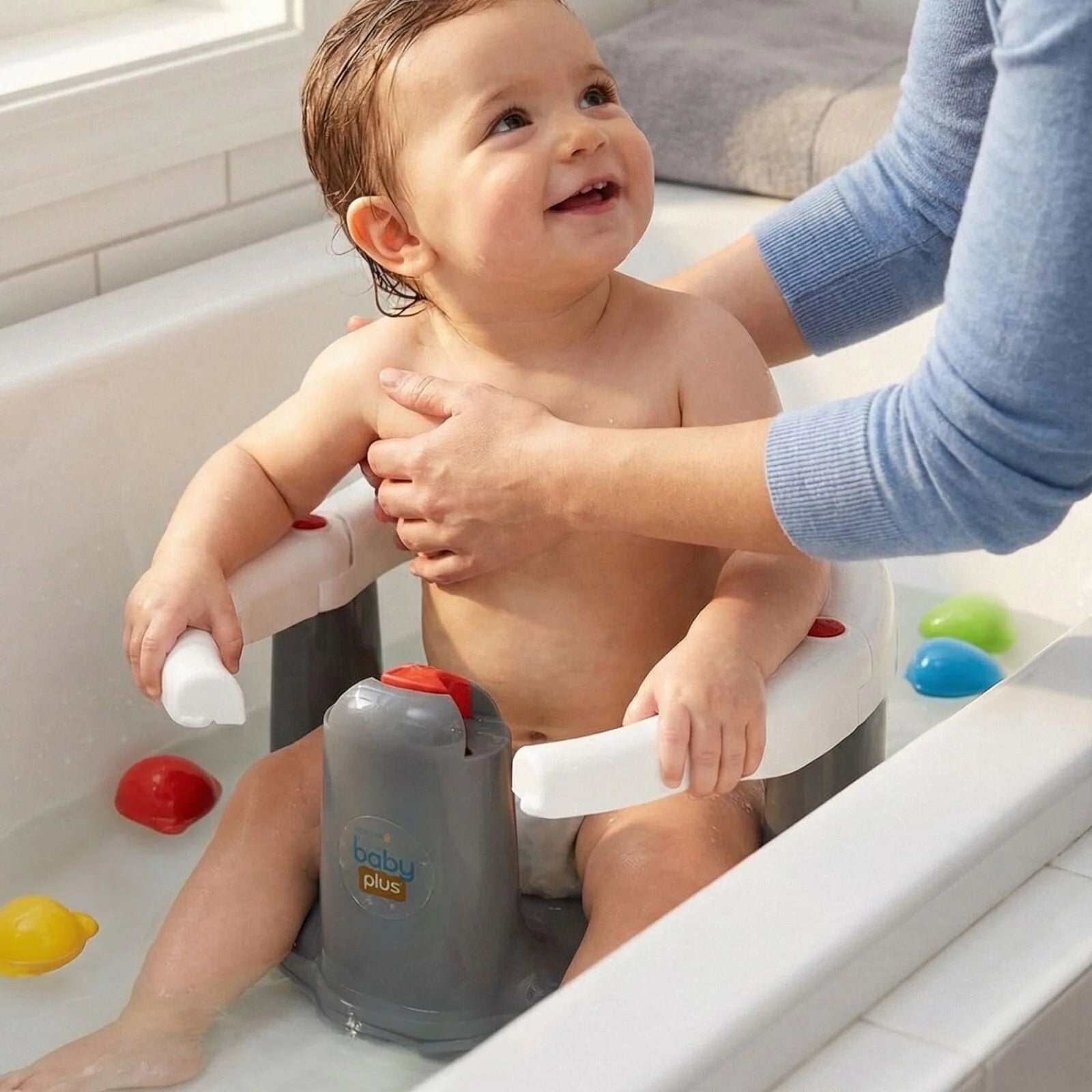 baby plus Bath Seat with Bath Toy - ebebek - Christmas