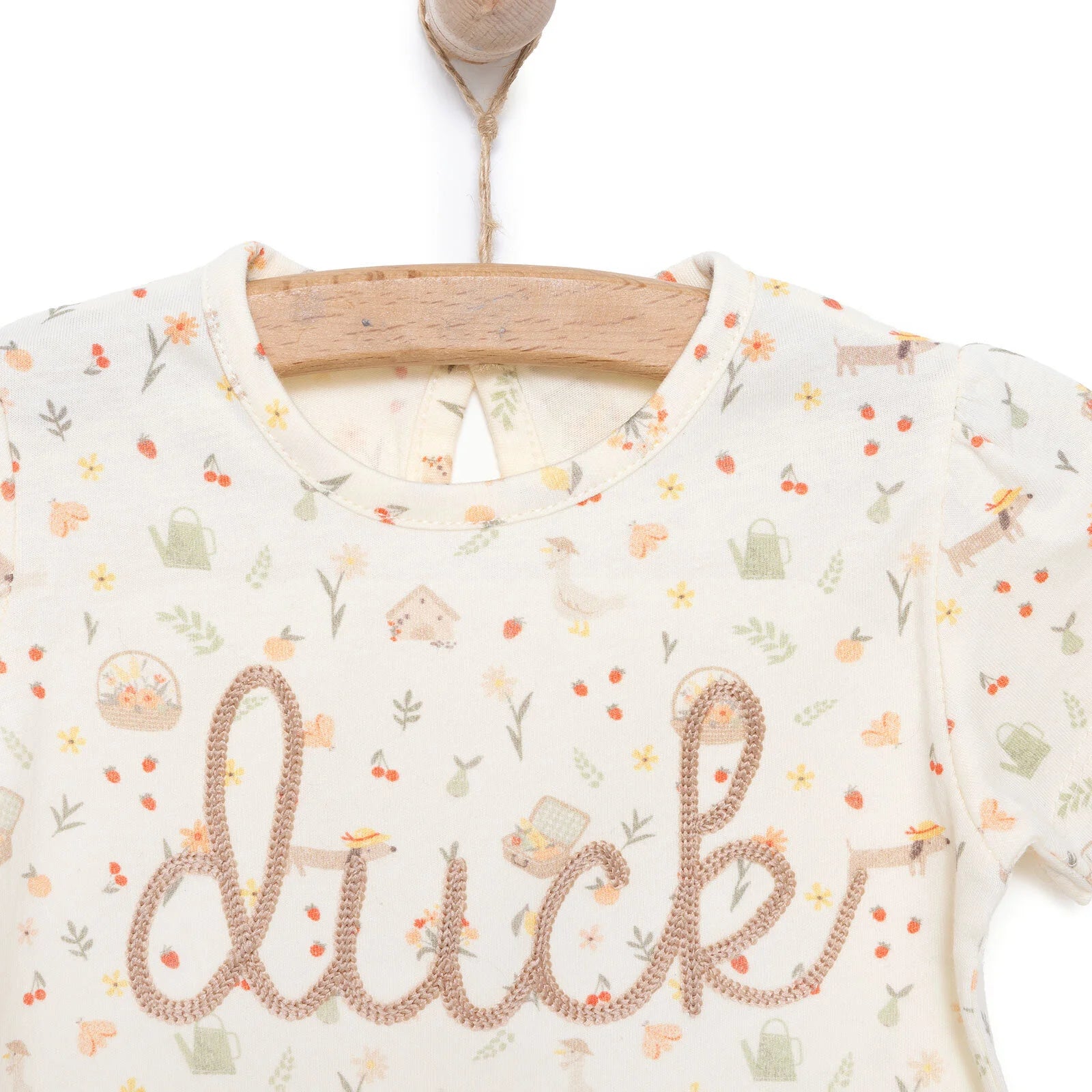 Bebetto Newborn Cute Duck Sweatshirt - Multicolour - ebebek - Black Friday