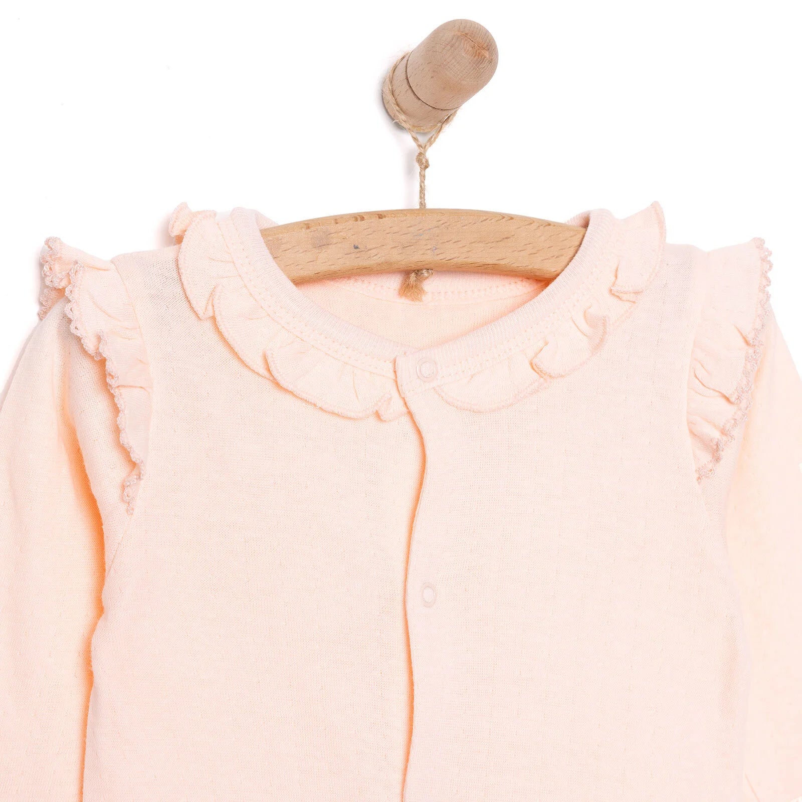 Bebetto Happy Garden Girl Footed Jumpsuit - Light Pink - ebebek - Black Friday