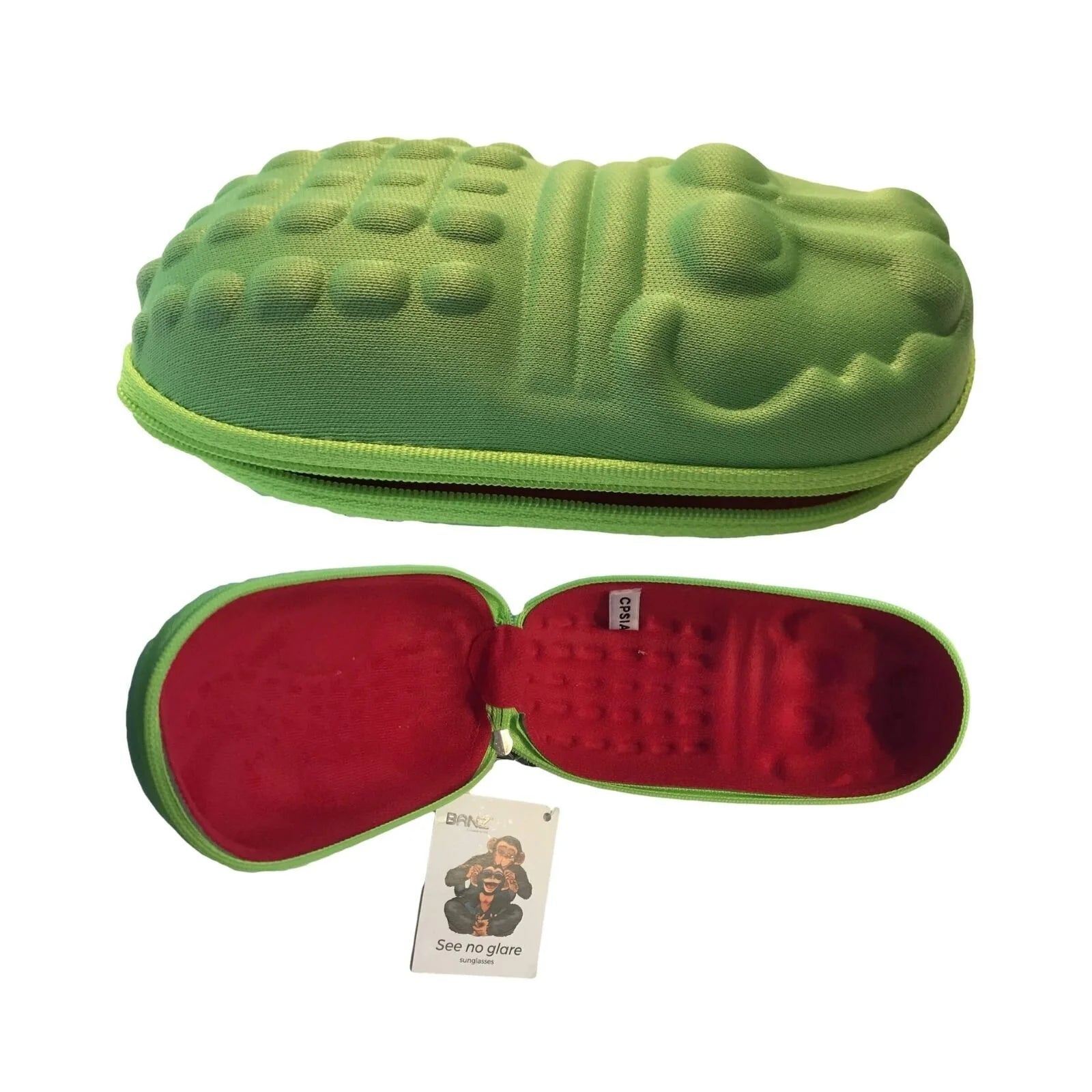 Baby Banz Carry Case for Sunglasses Green Crocodile - ebebek - Black Friday