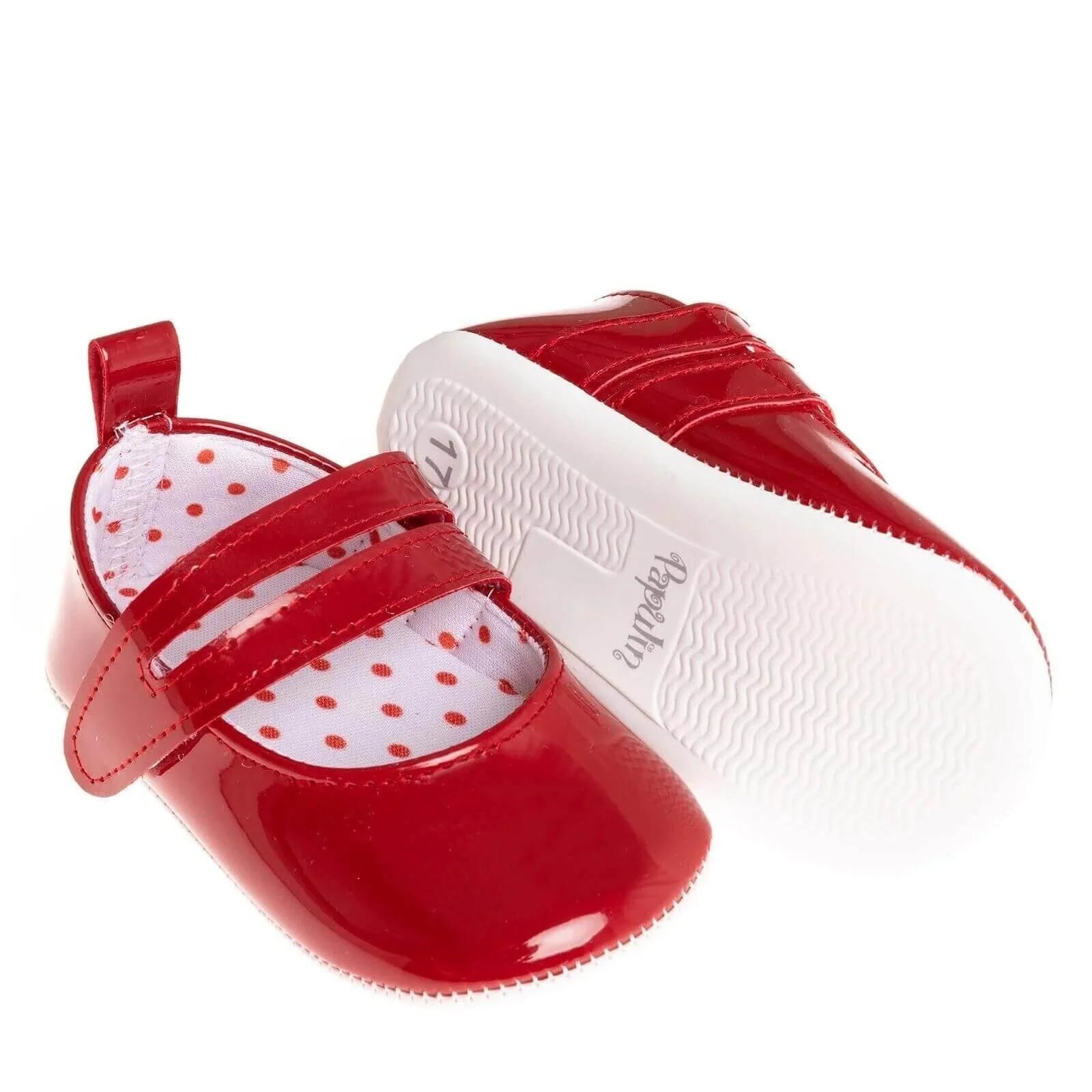 Papulin Baby Girl Booties - Red - ebebek - Black Friday