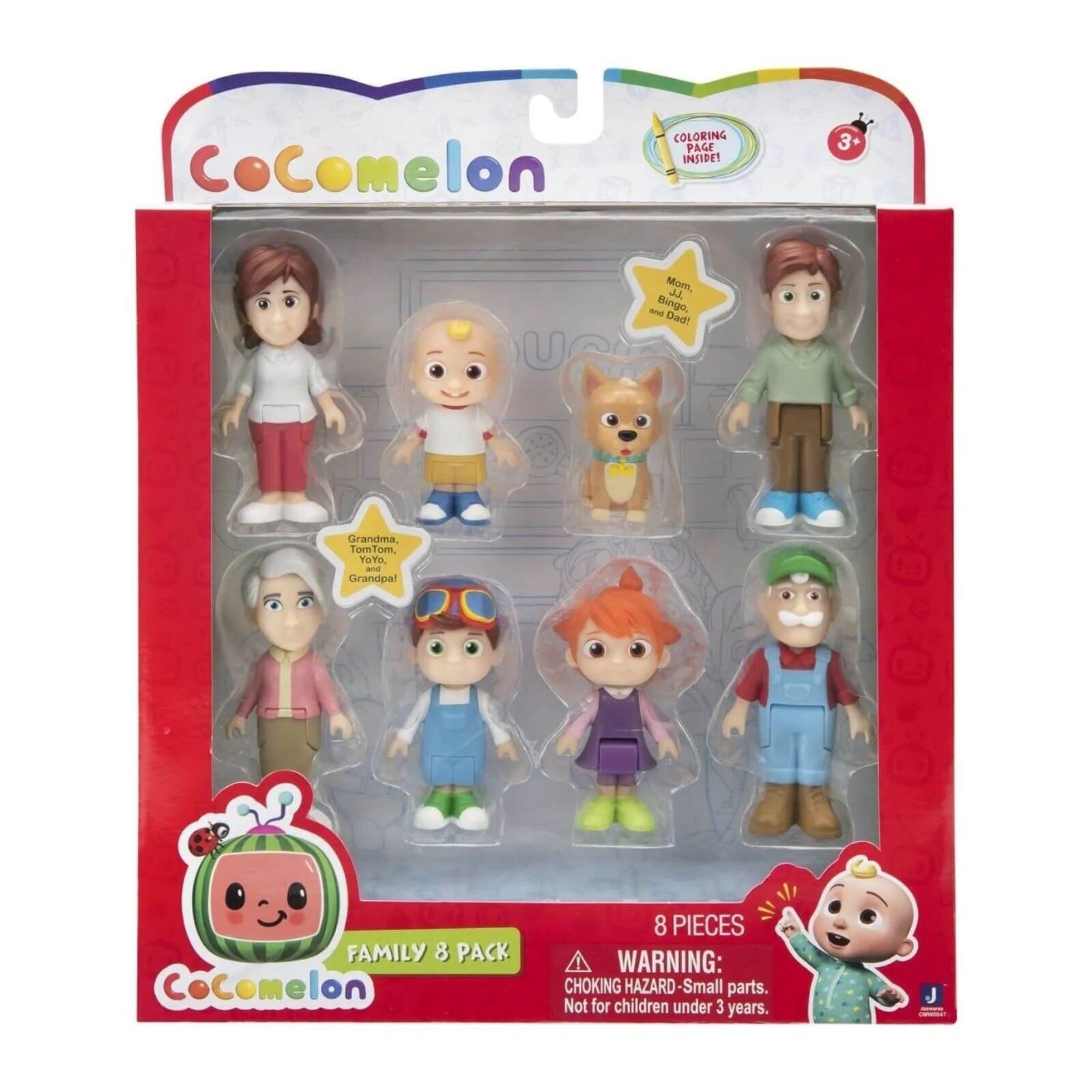 CoComelon Figure 8 pcs - Family - ebebek - Black Friday