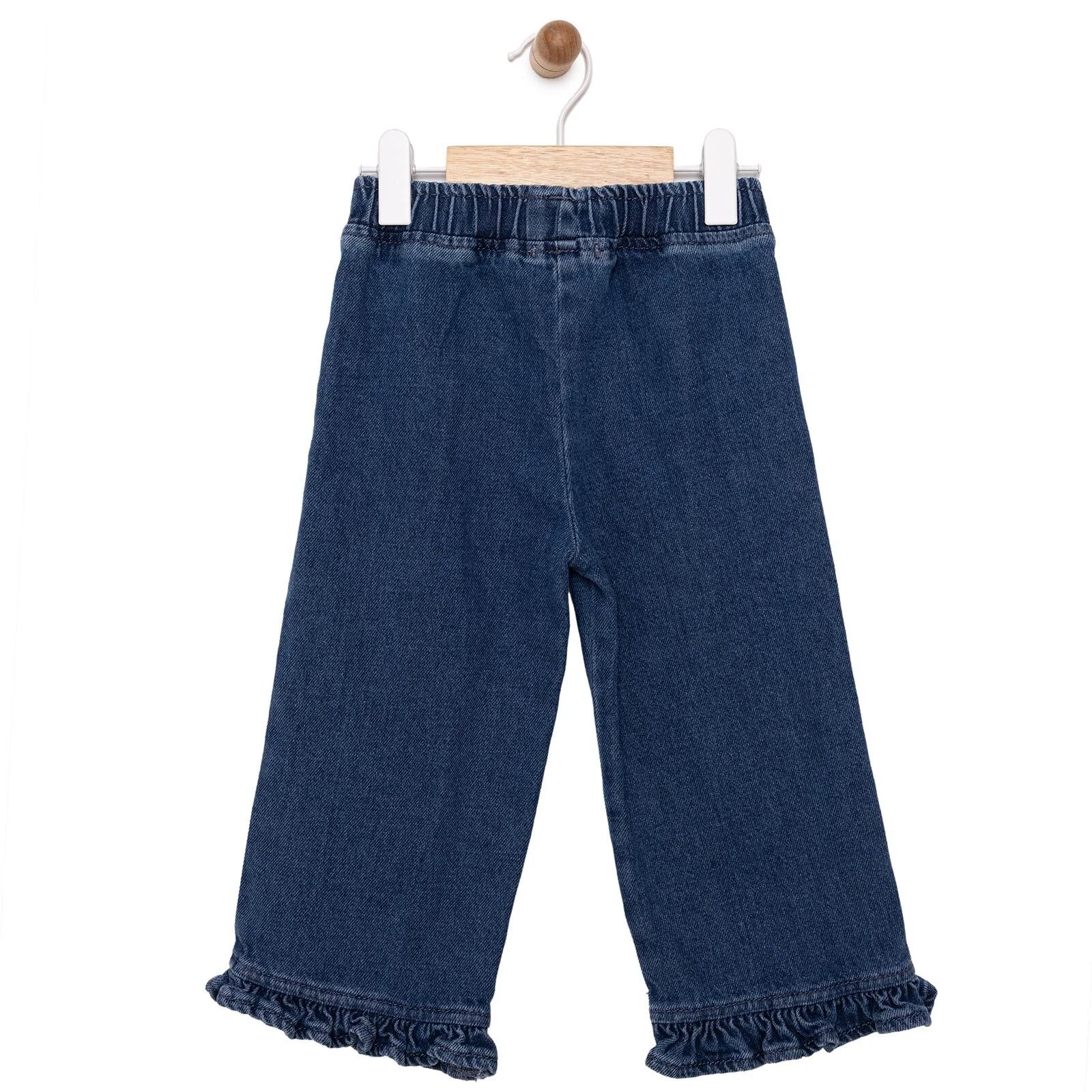 HelloBaby Tulip Girl Denim Pants - Navy Blue - ebebek - Black Friday