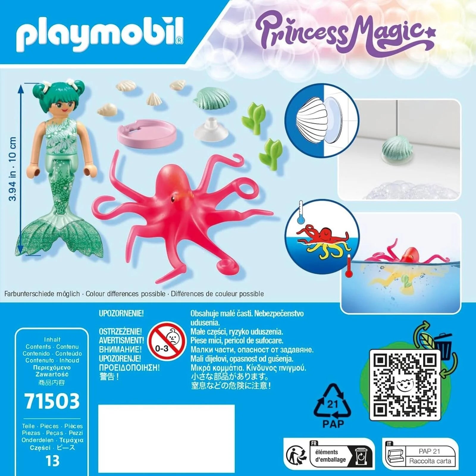 Playmobil Princess Magic 71503 Mermaid with Octopus - ebebek - Black Friday