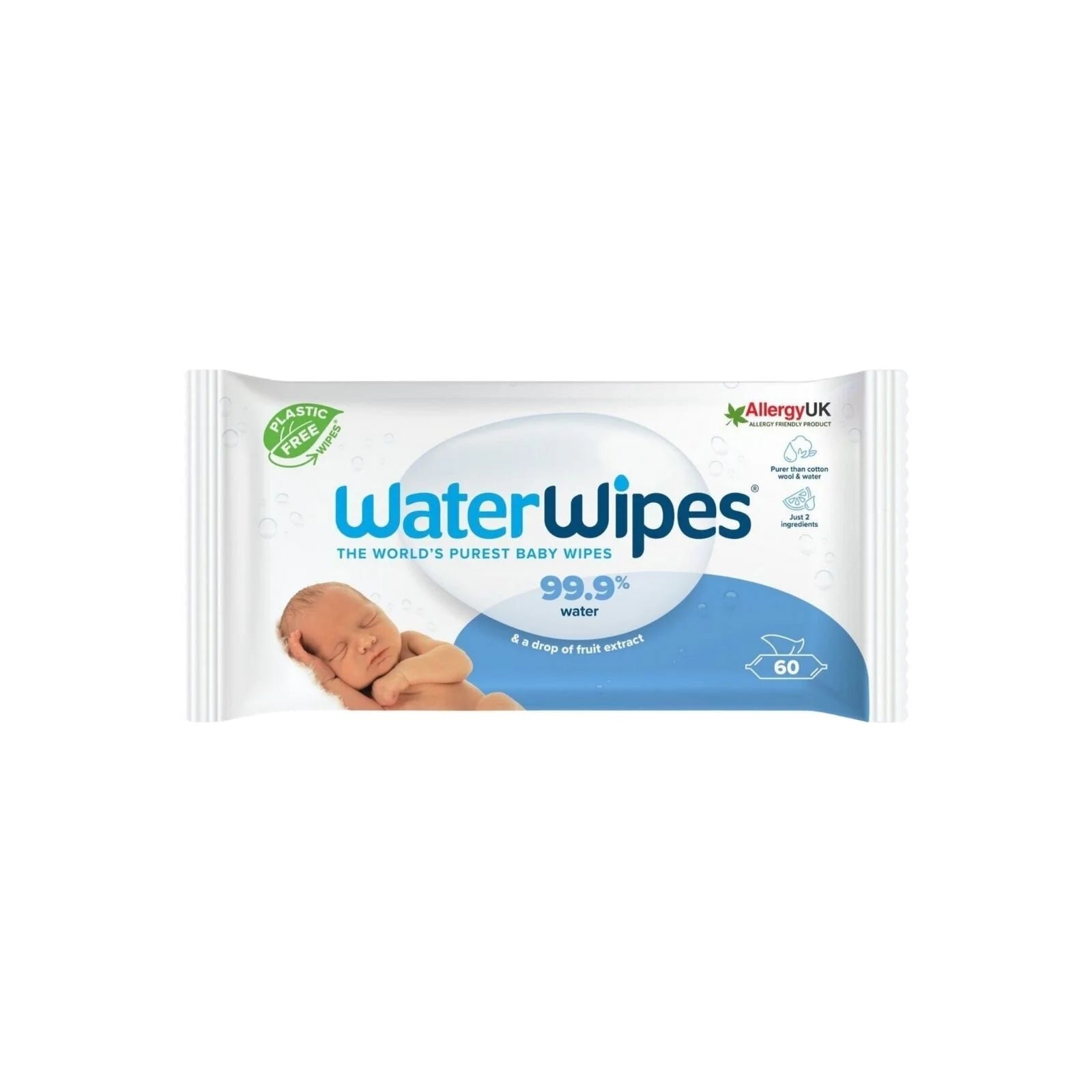 Water Wipes Sensitive Baby Wipes 60 pcs - ebebek - Black Friday