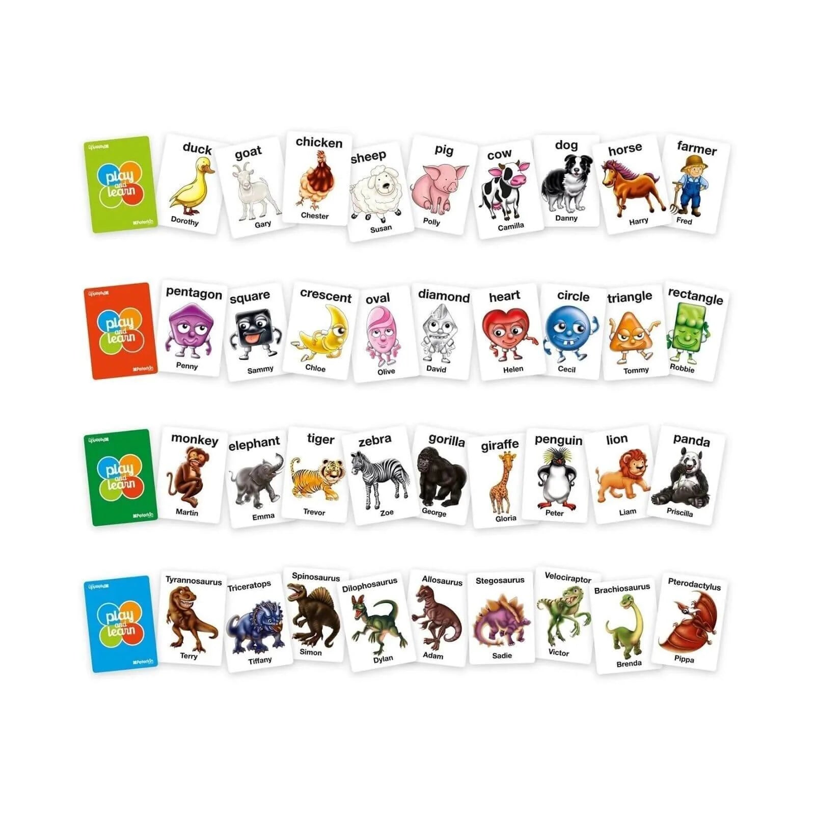 Peterkin Snap Card Game Set - Pack of 4 - ebebek - Black Friday