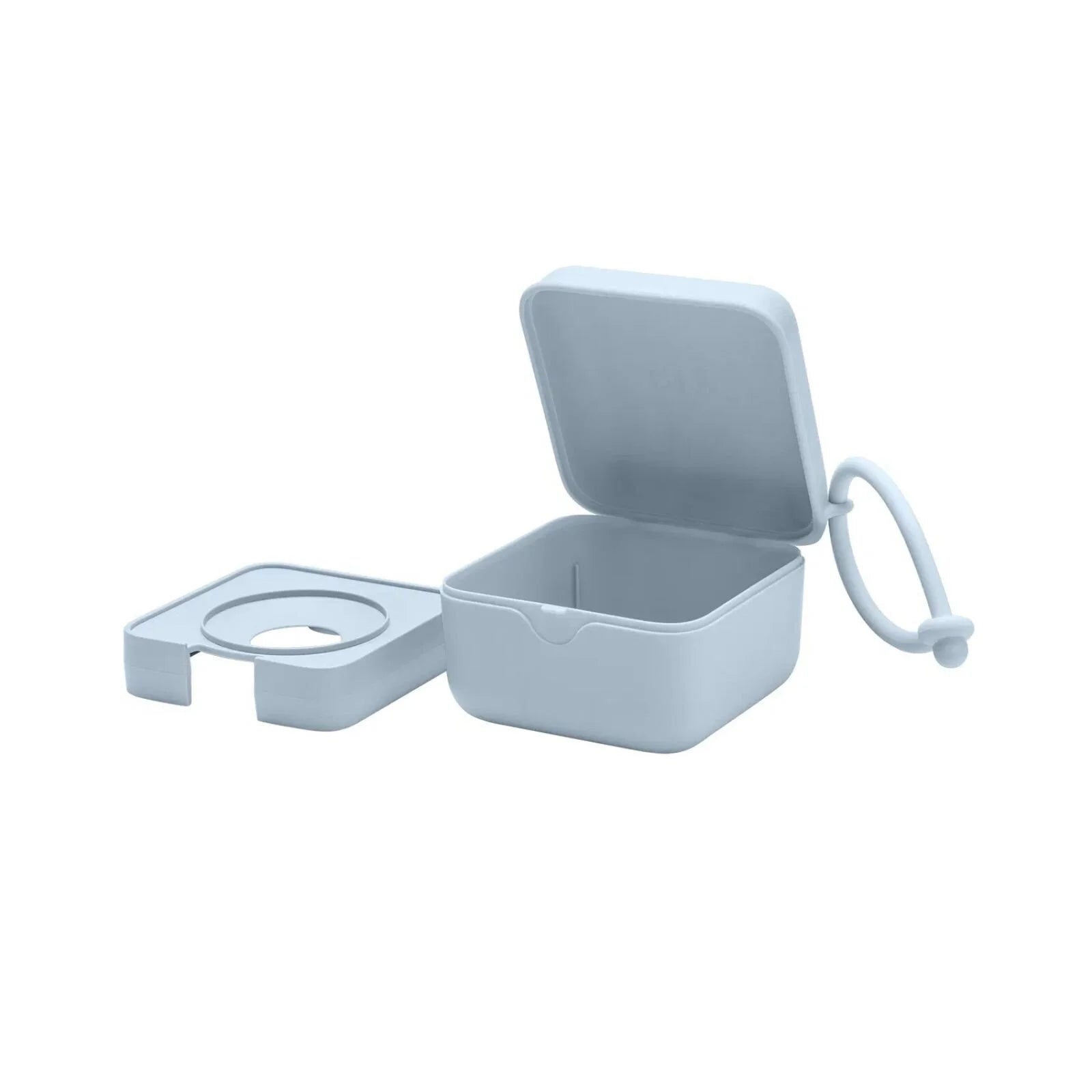BIBS Soother Box - Baby Blue - ebebek - Black Friday