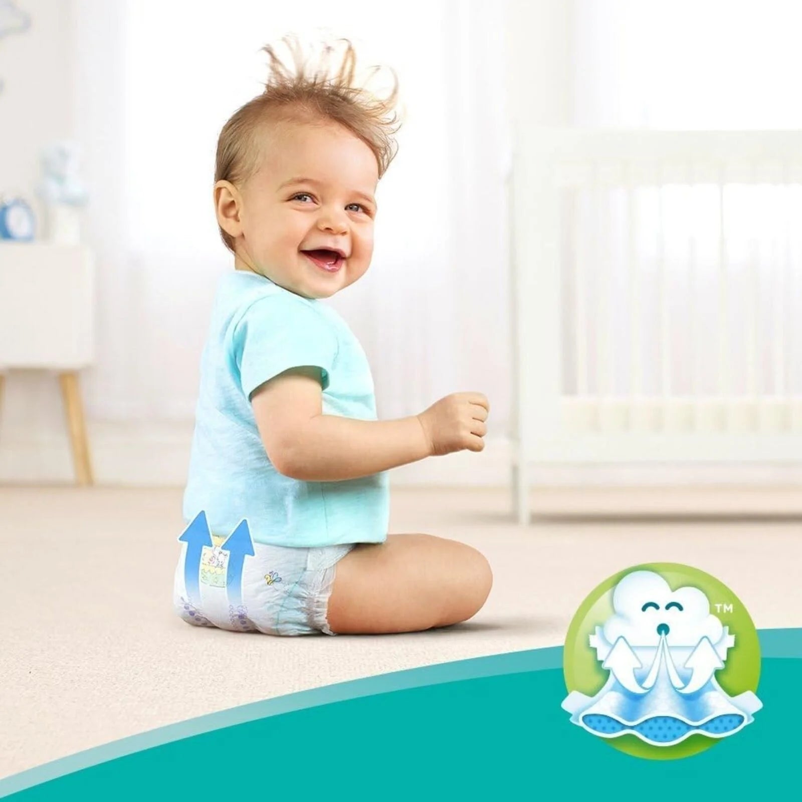 Pampers Baby Dry Size 5 Jumbo Pack - 72 nappies - ebebek - Black Friday