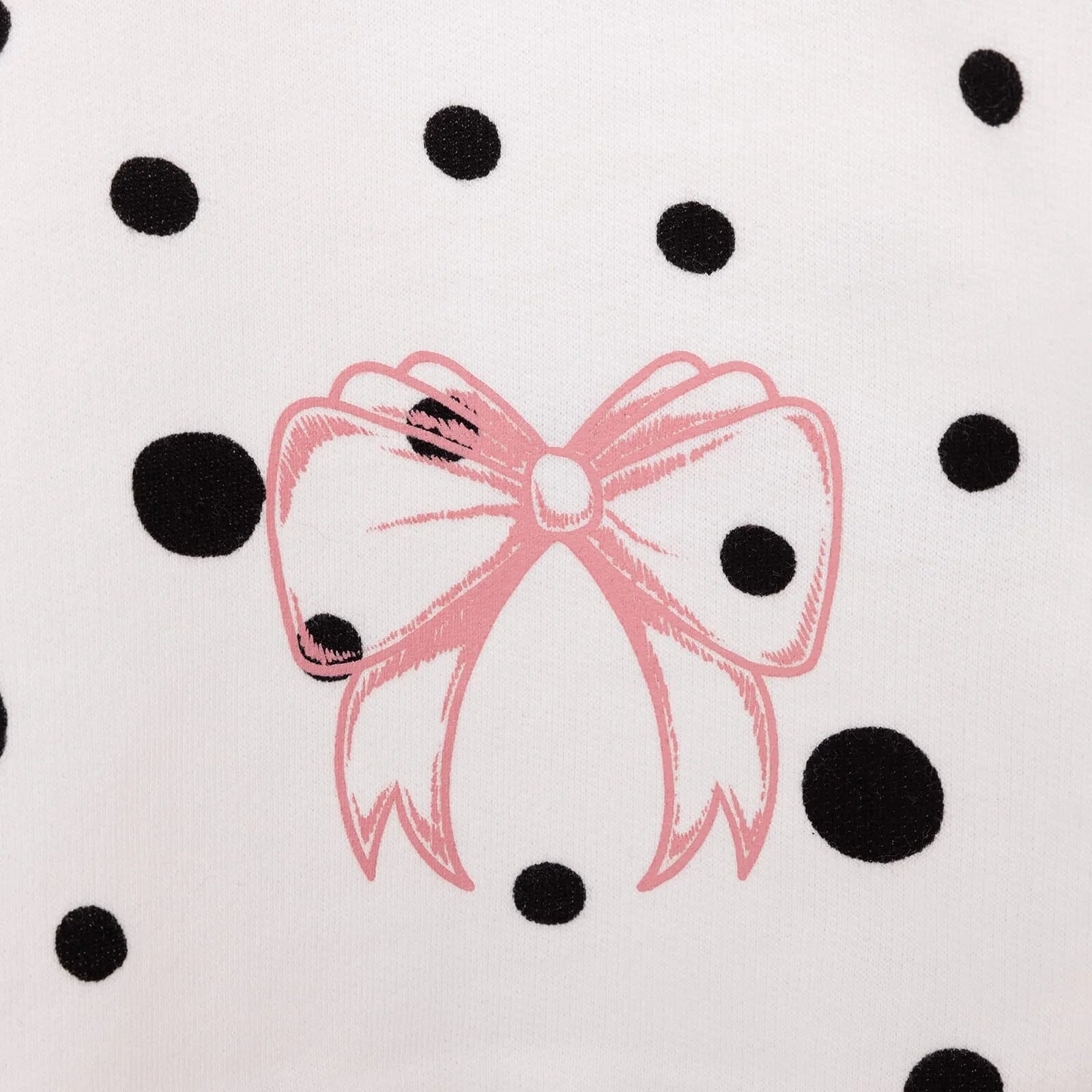 HelloBaby Basic Low Raised Polka - Dot Printed Sweatshirt - Printed - ebebek - Black Friday