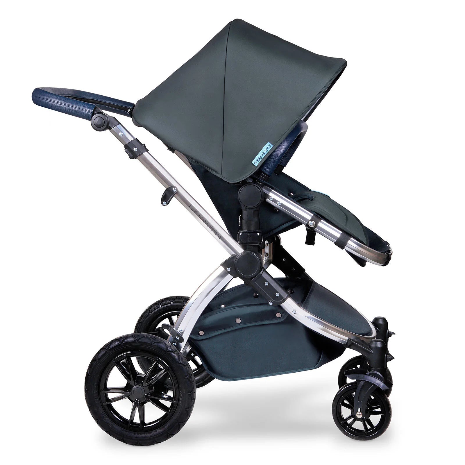 Ickle Bubba Stomp V4 2 In 1 Carrycot & Pushchair - Chrome/Blueberry - ebebek - Black Friday