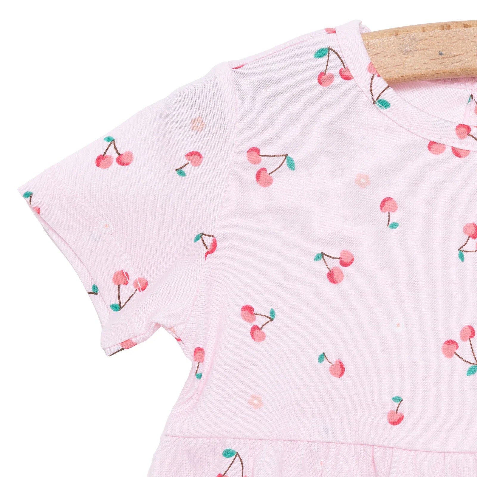 HelloBaby Basic Girl Cherry Printed Dress - Pink - ebebek - Black Friday