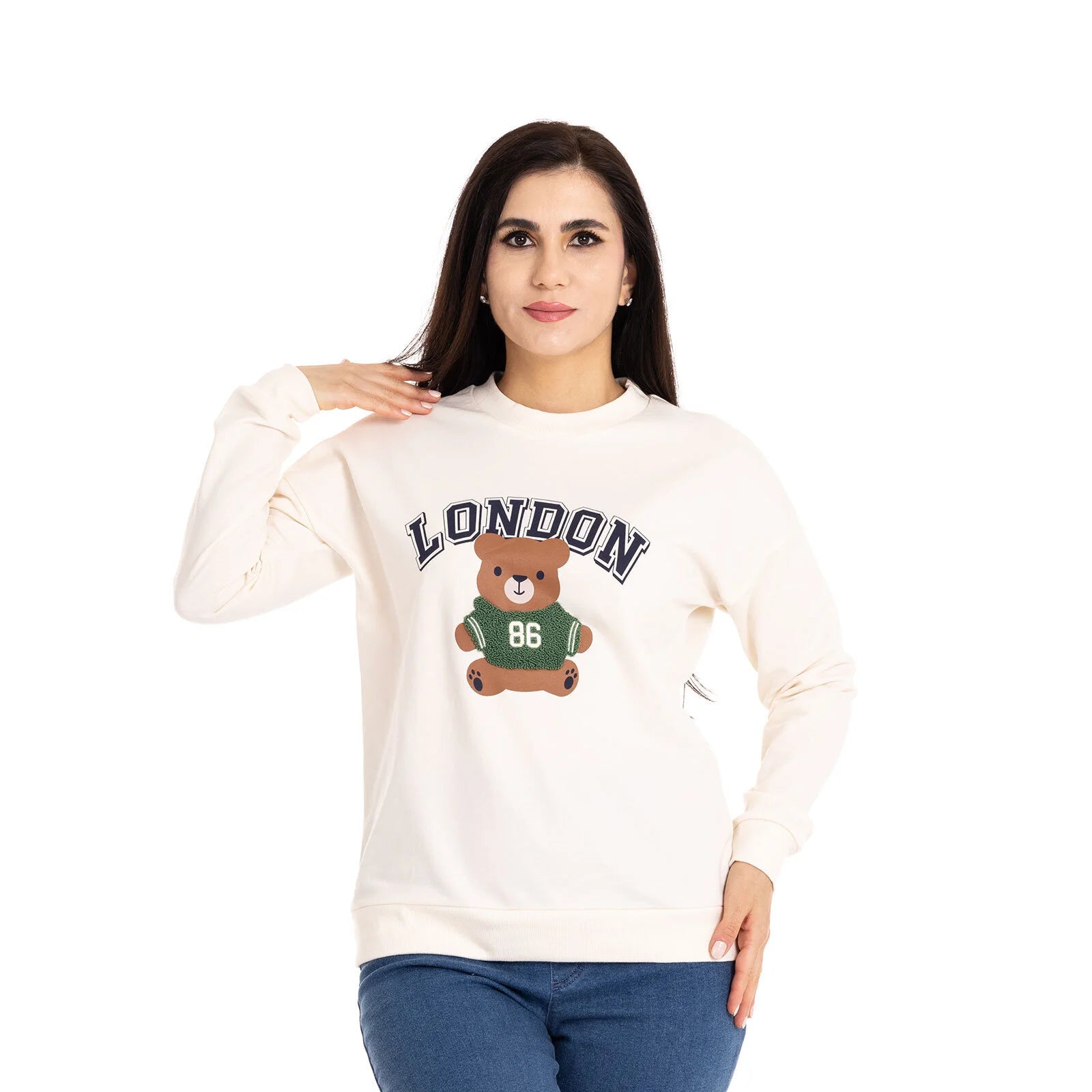 baby mom Mini Me Mom Maternity Sweatshirt - Ecru - ebebek - Black Friday