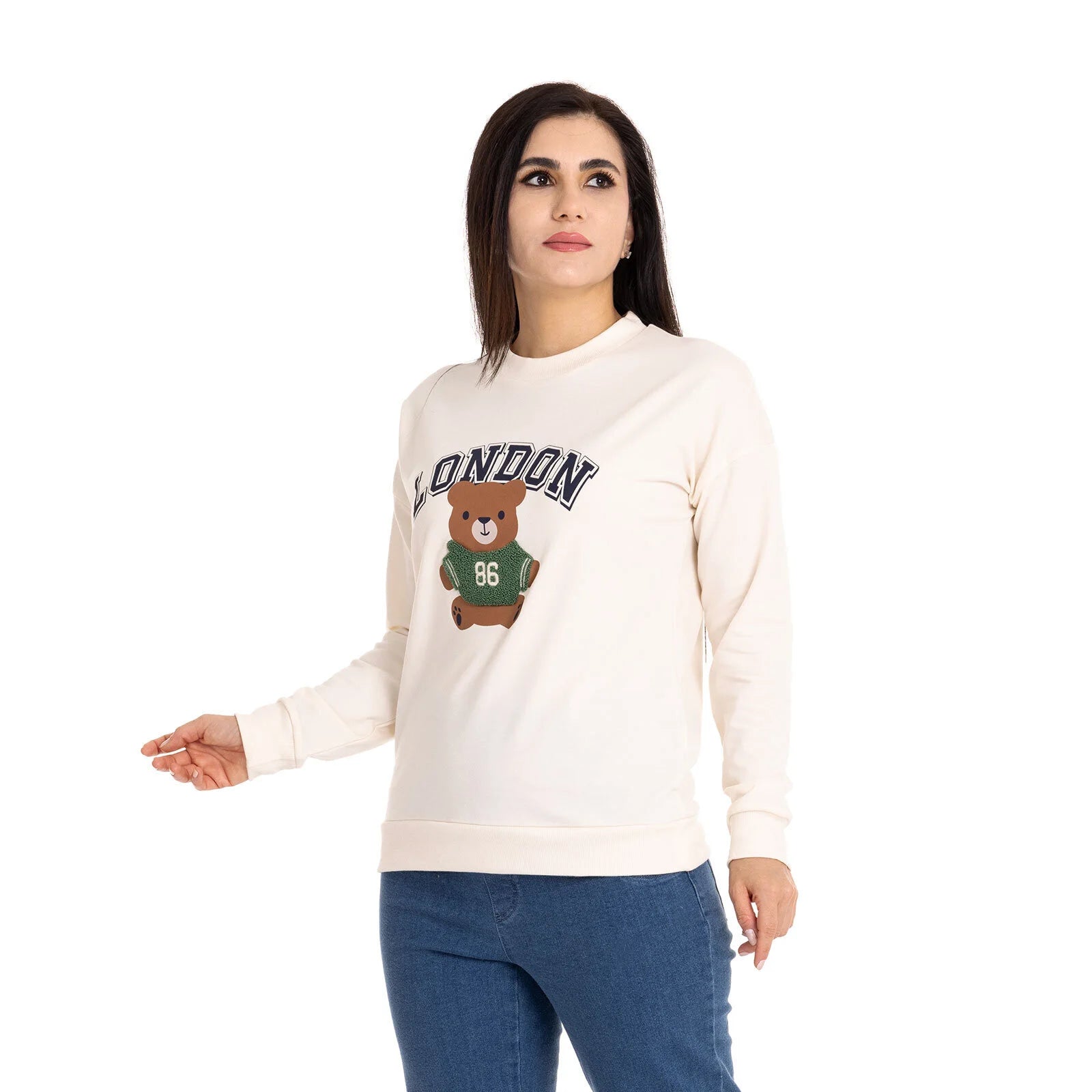 baby mom Mini Me Mom Maternity Sweatshirt - Ecru - ebebek - Black Friday