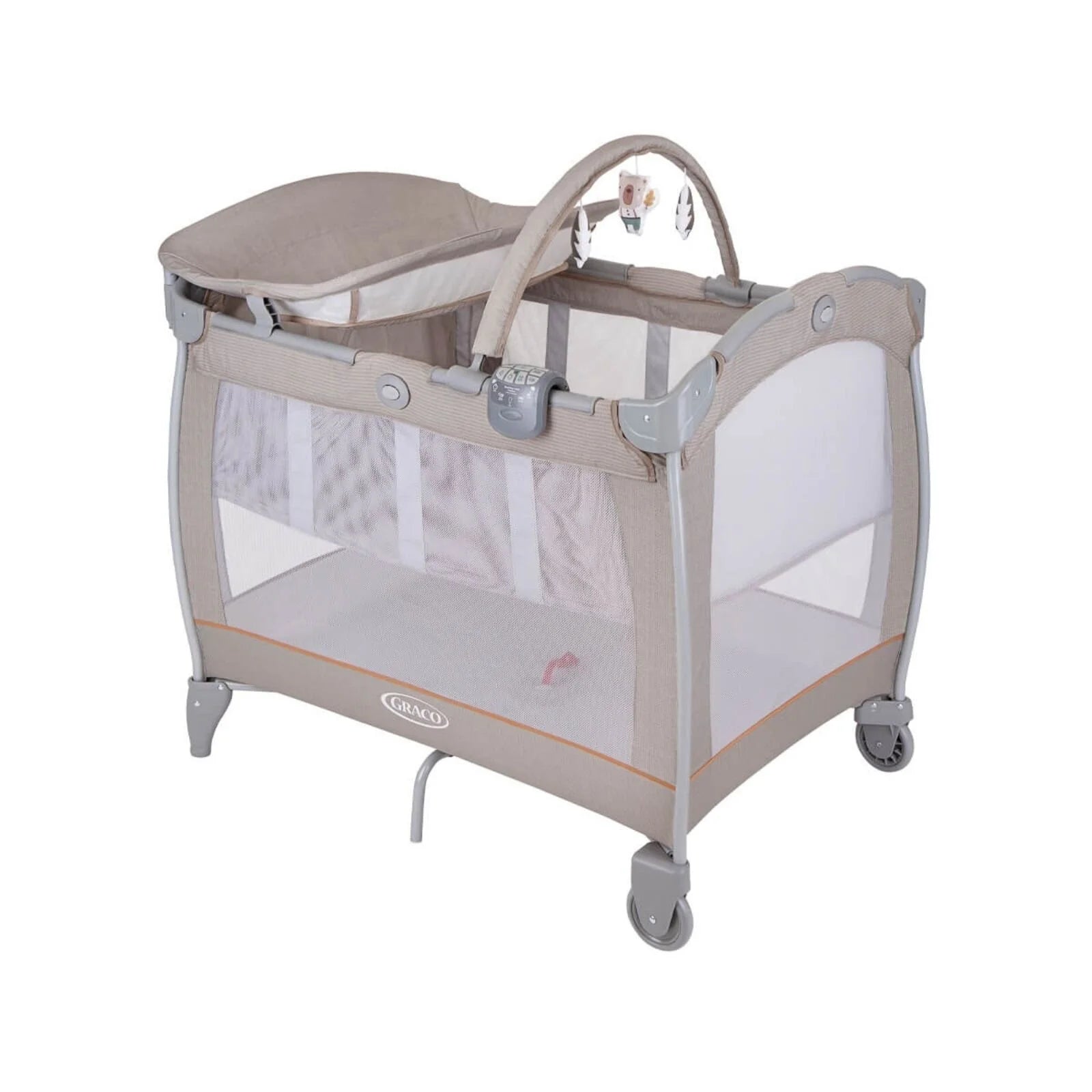 Graco Contour Electra Bassinet Travel Cot with Changing Table - Little Adventures - ebebek - Black Friday
