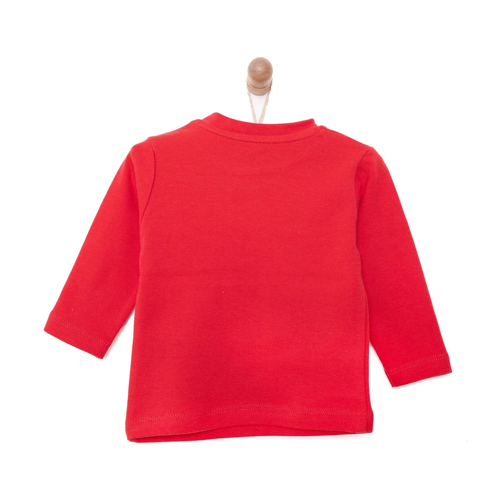 HelloBaby Basic Unisex Long Sleeve T-shirt - Red - ebebek - Black Friday