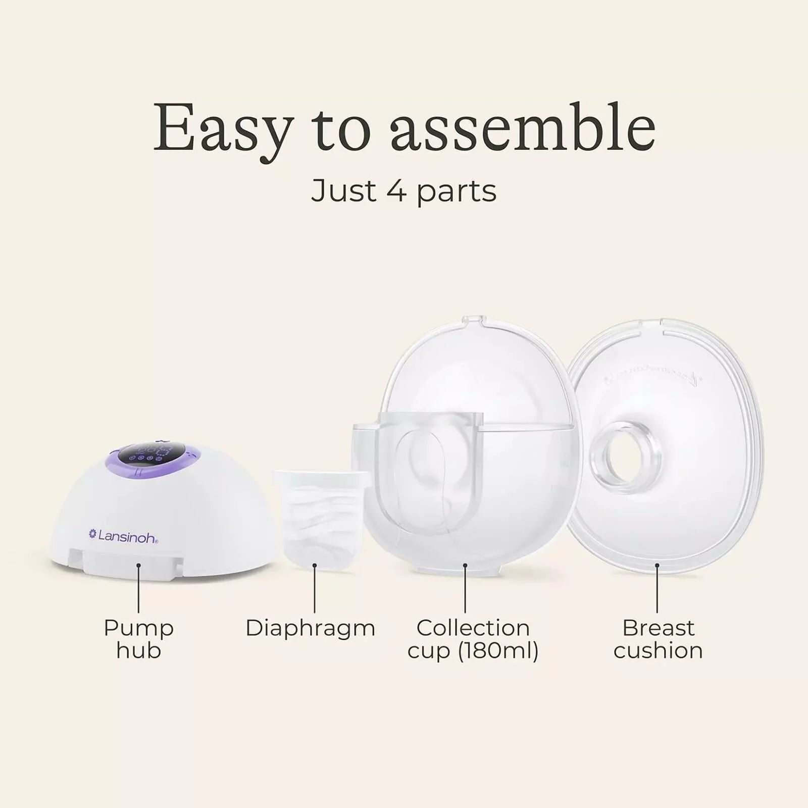 Lansinoh Double Wearable Breast Pump - ebebek - Black Friday