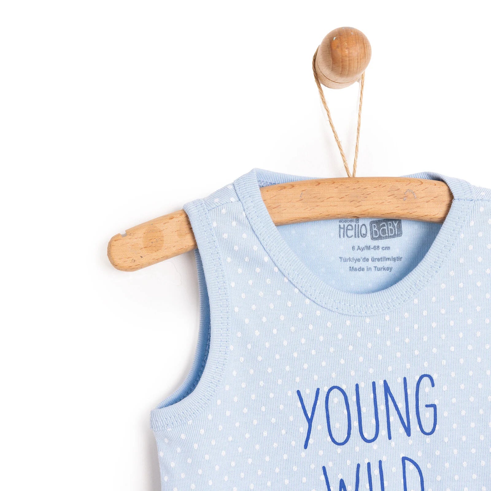 HelloBaby Athlete Bodysuit - Blue - ebebek - Black Friday
