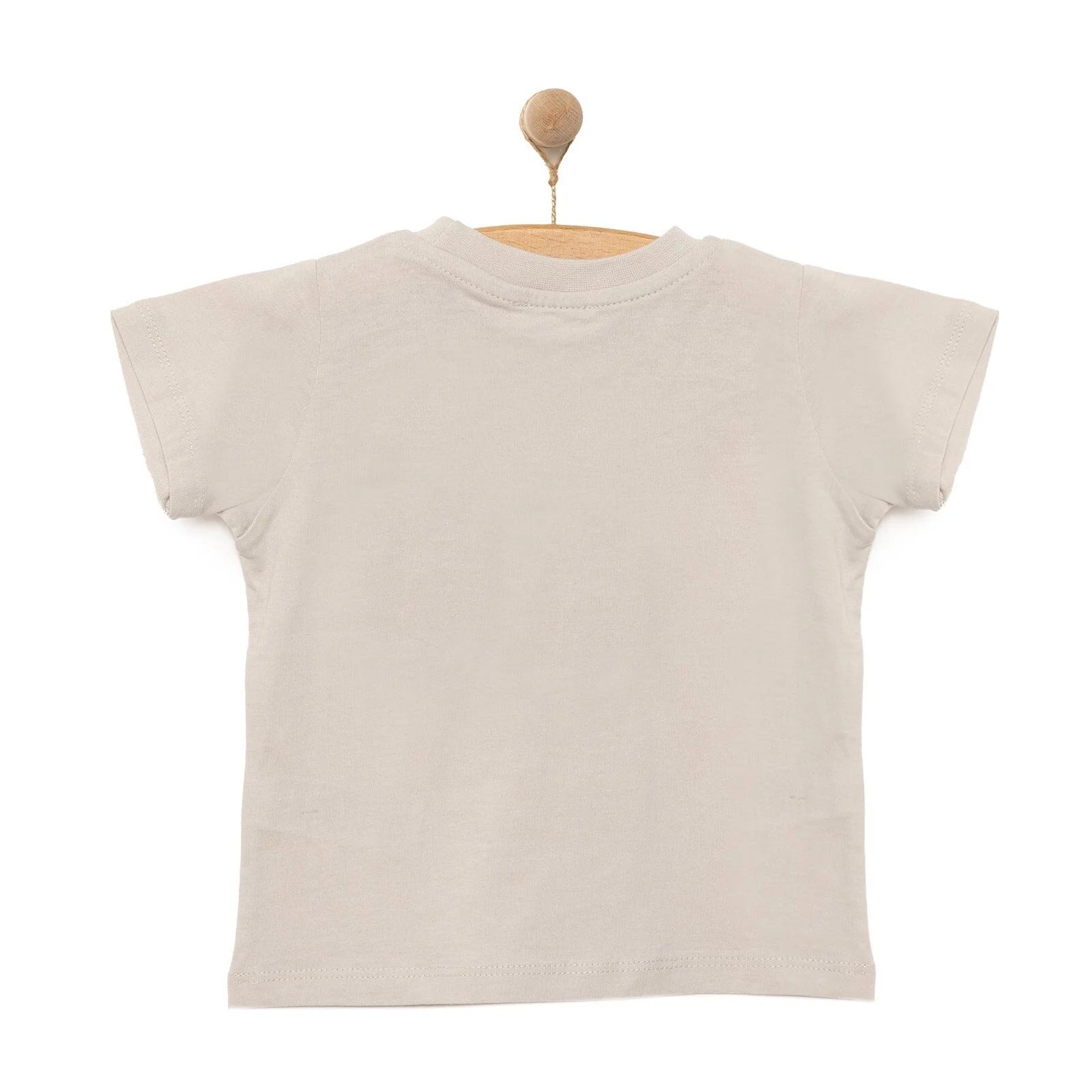 HelloBaby Basic Wave Printed Tshirt - Grey - ebebek - Black Friday