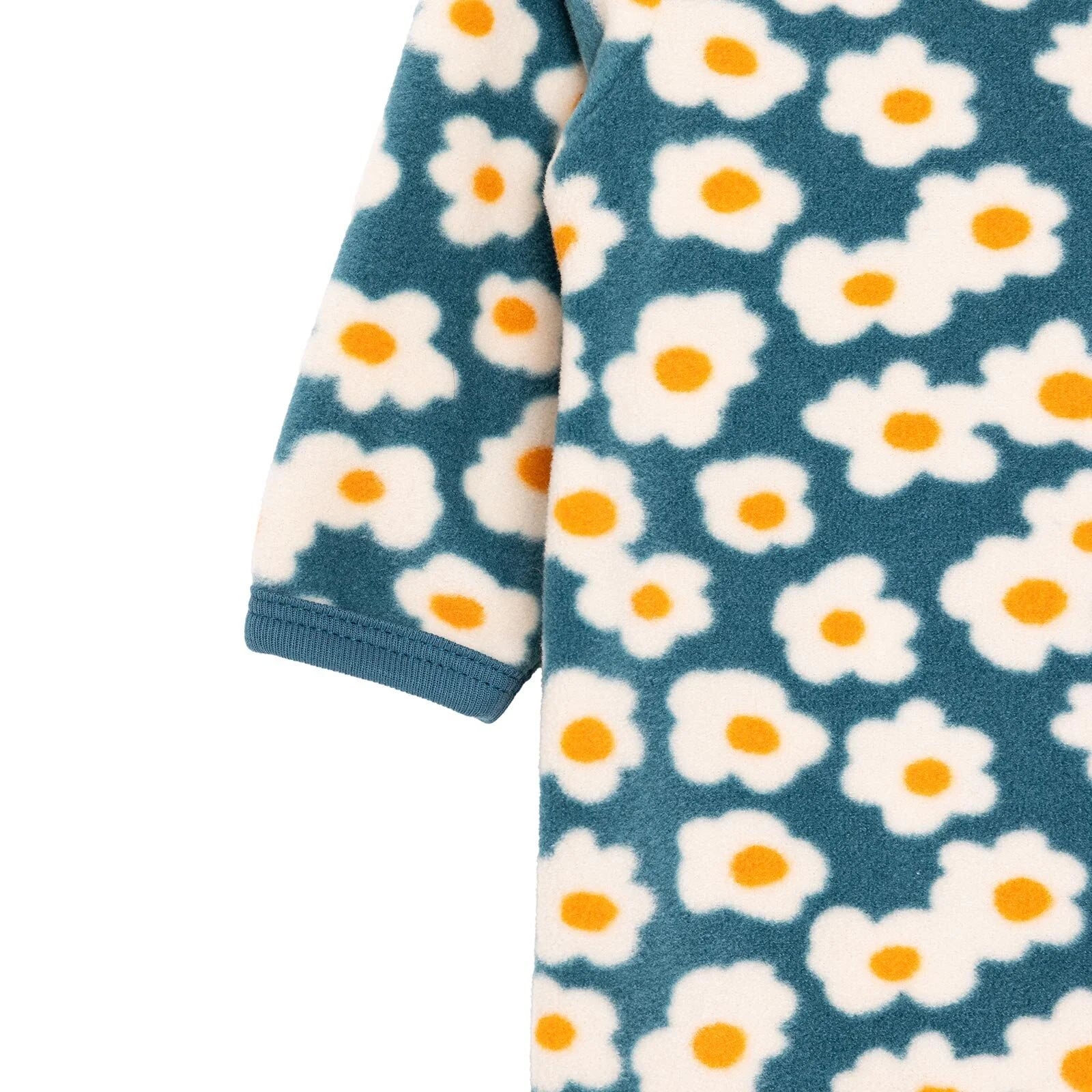 HelloBaby Newborn Fleece Footed Jumpsuit - Light Blue - ebebek - Black Friday