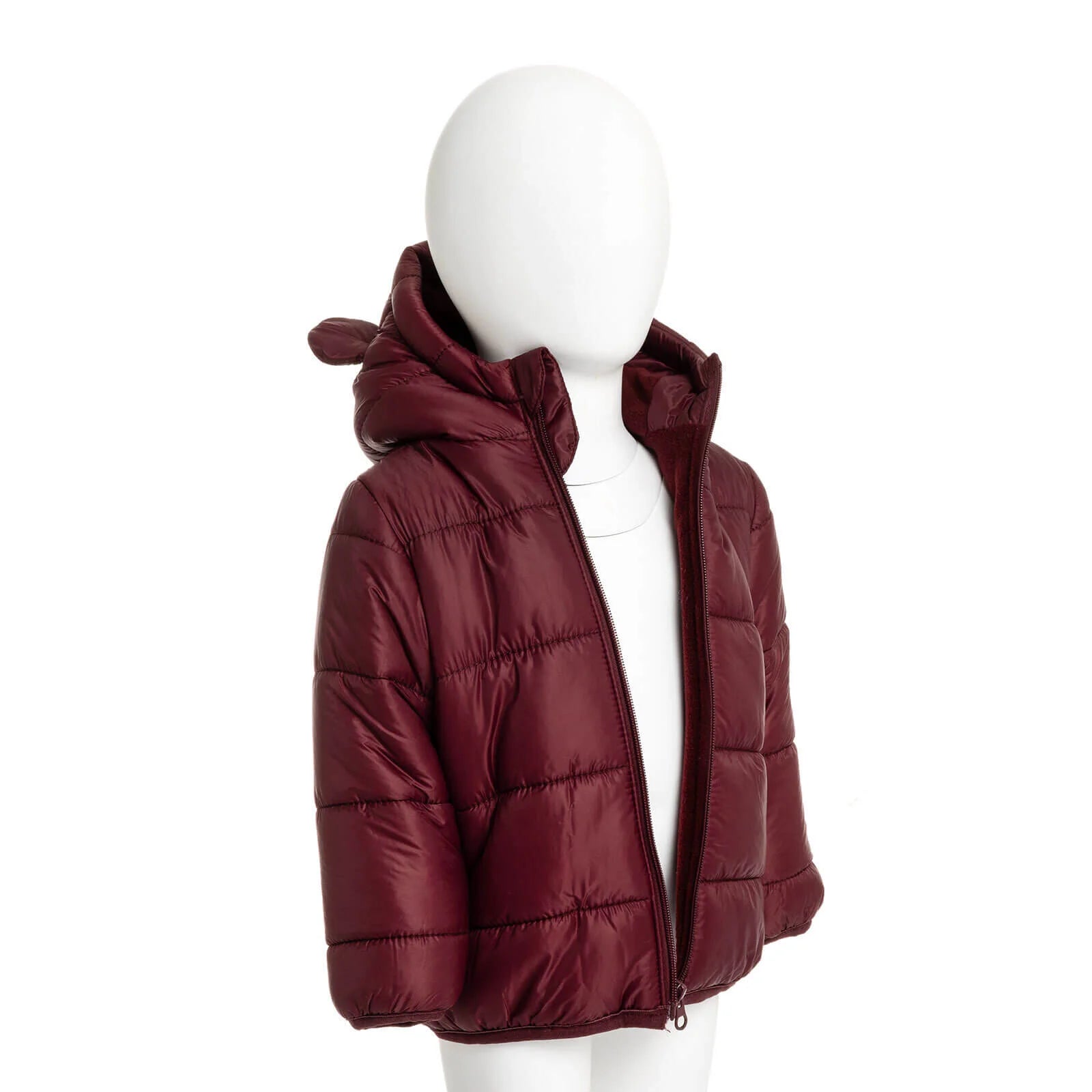 HelloBaby Eared Hoodie Coat - Maroon - ebebek - Black Friday