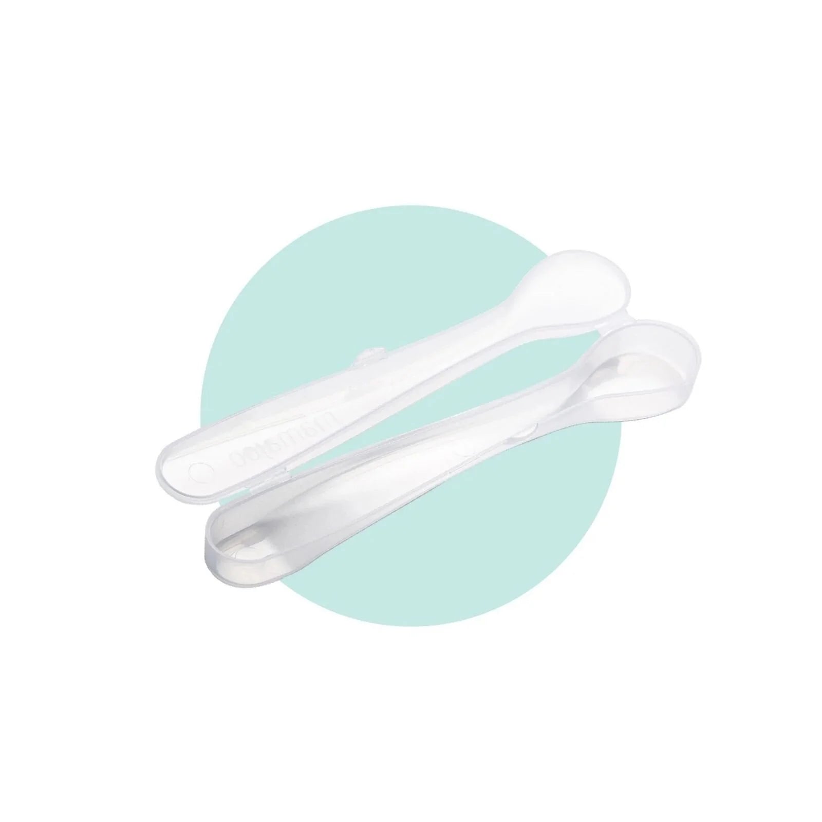 Mamajoo Silicone Spoons with Case Pack of 2 - Powder Pink & Blush - ebebek - Black Friday