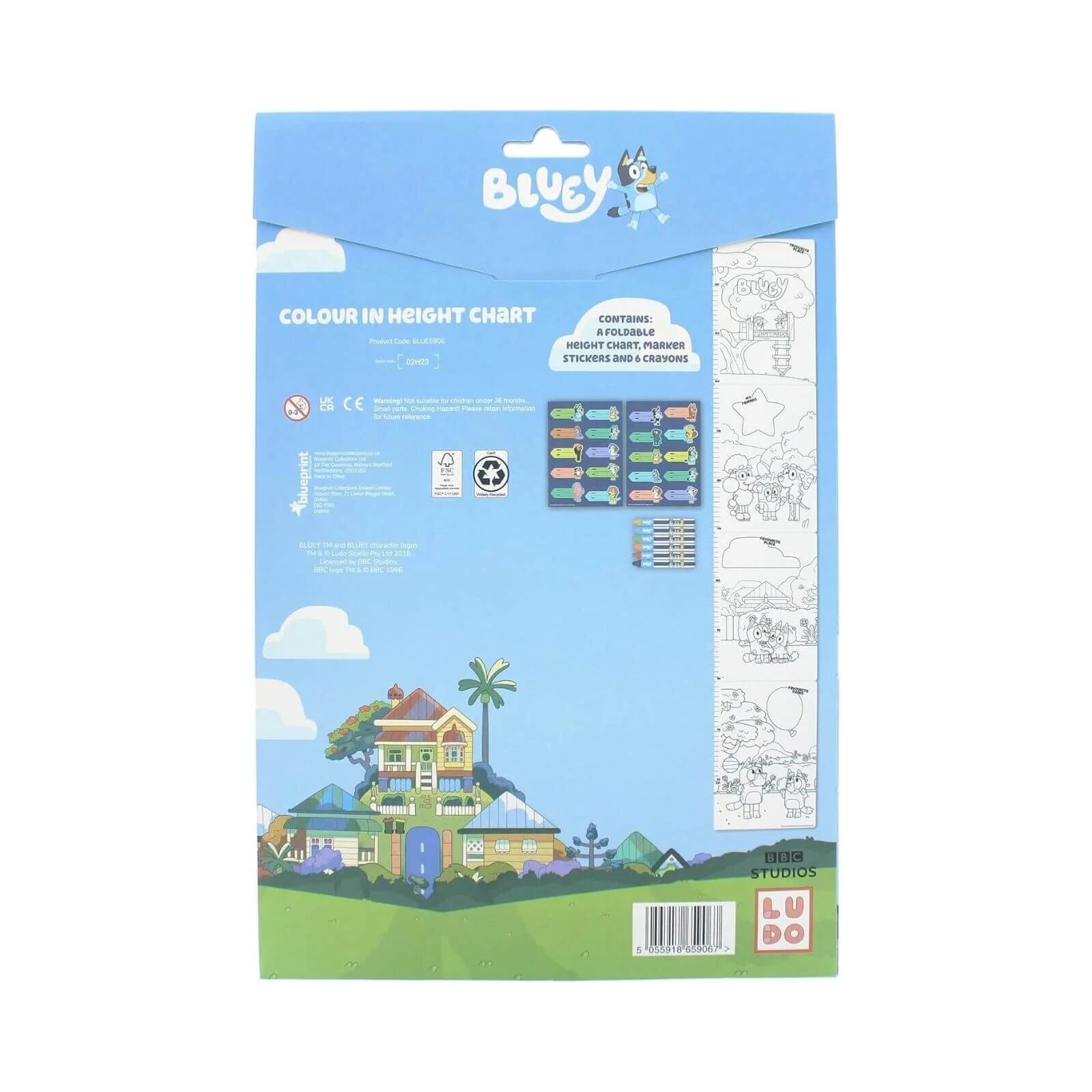 Bluey Height Chart - ebebek - Black Friday