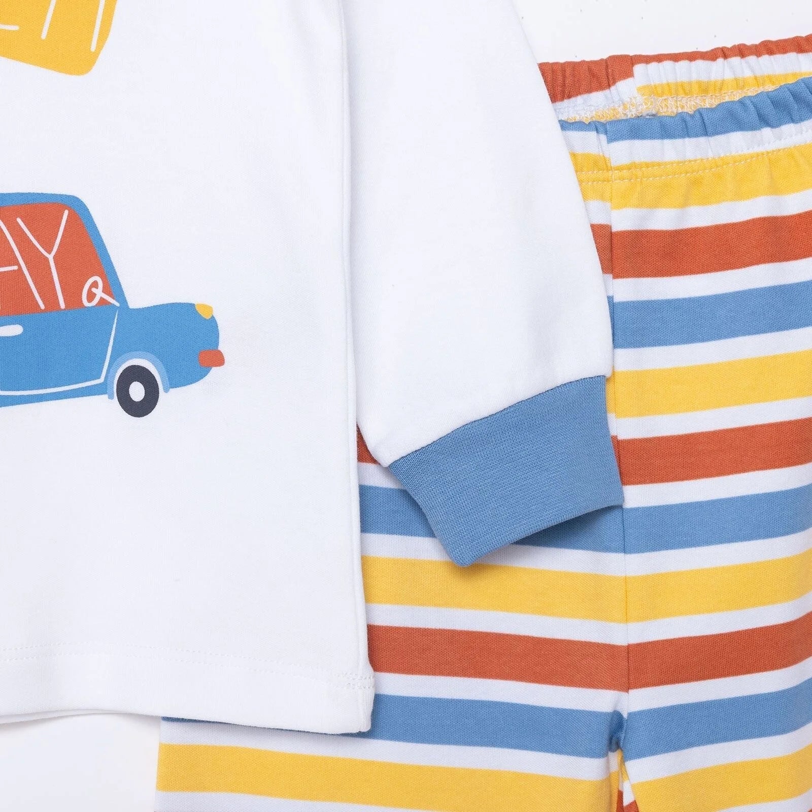 HelloBaby Christmas Baby Boy Long Sleeve Pyjamas Set - Ecru - ebebek - Black Friday