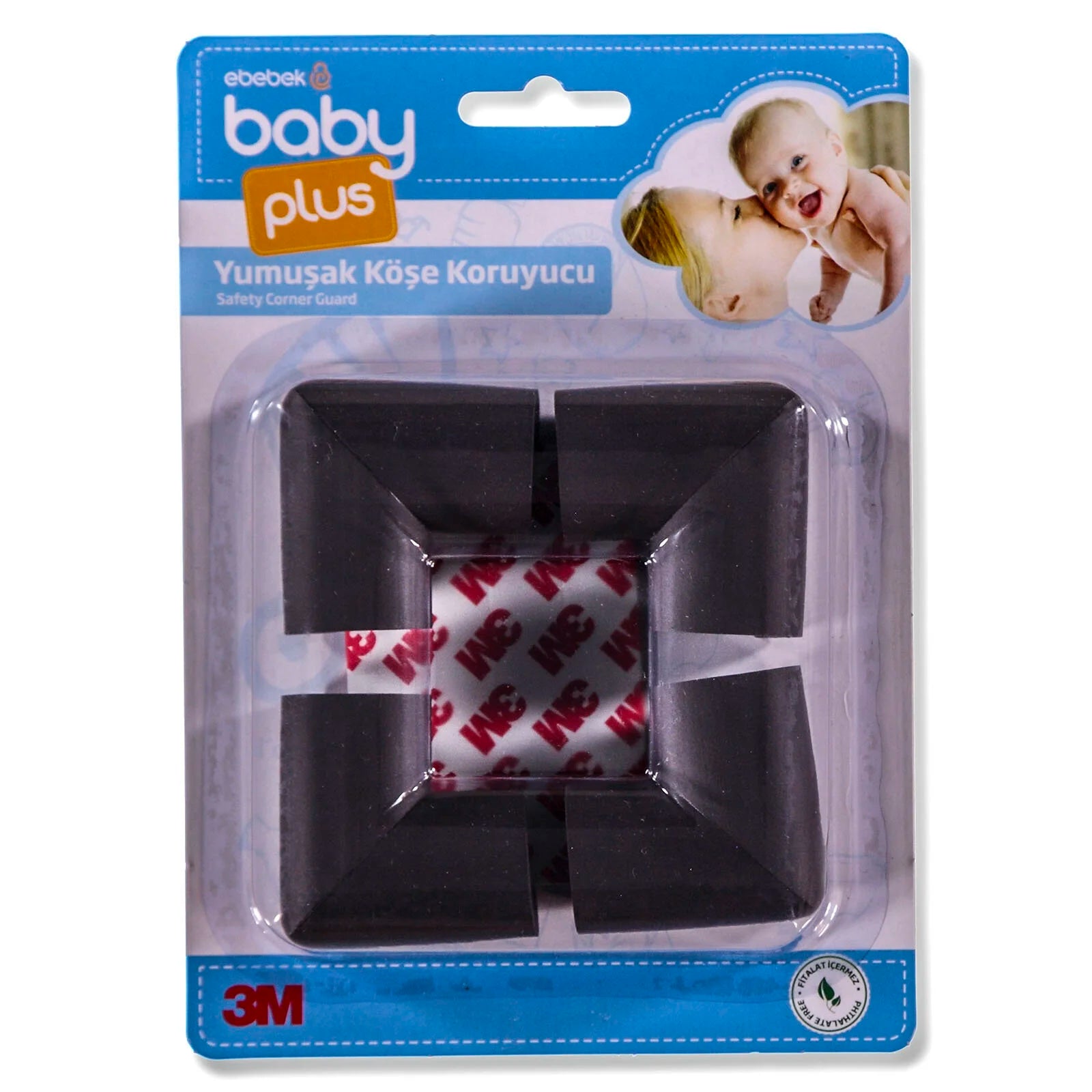 baby plus Soft Corner Protector Pack of 4 - Brown - ebebek - Black Friday
