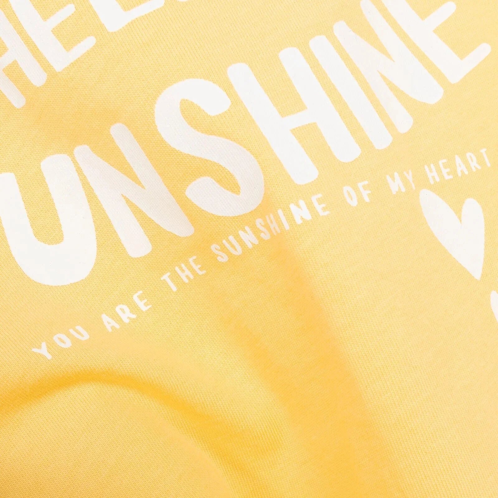 HelloBaby Baby Girl Basic Daisy Printed Tshirt - Short - Orange - ebebek - Black Friday