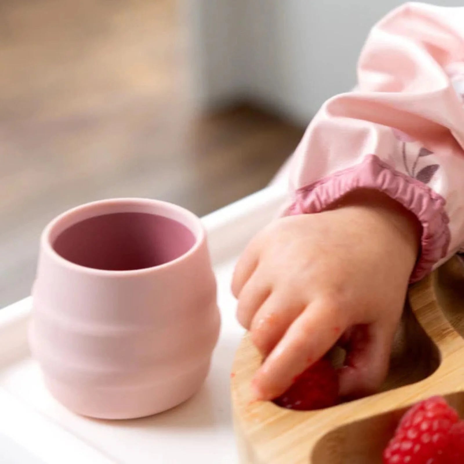 Bibado Sippit Silicone Open Training Cup 6+ months Pack of 2 - Blush - ebebek - Black Friday