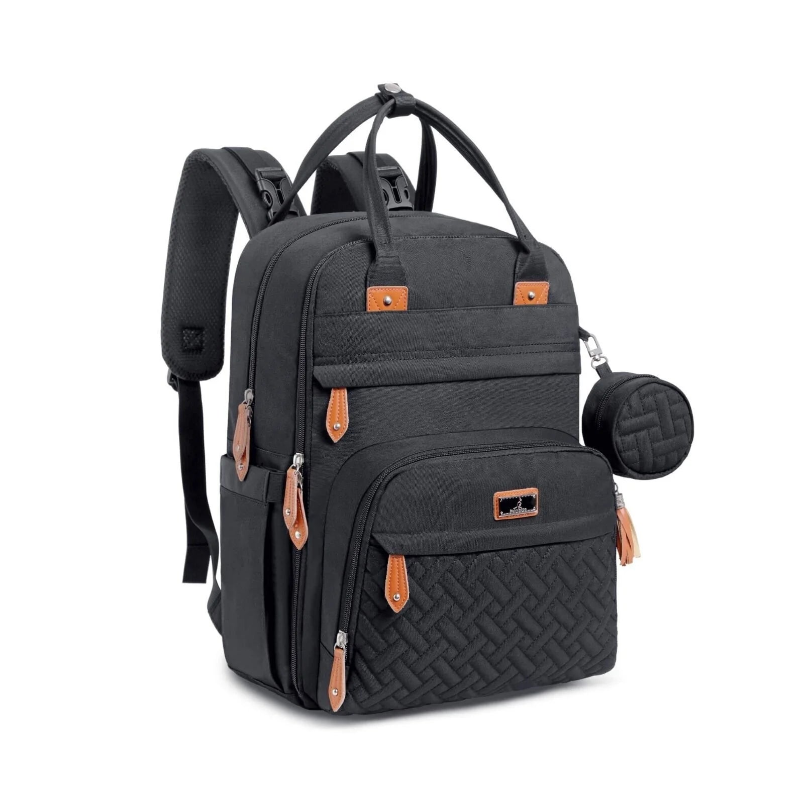 BabbleRoo Original Nappy Backpack - Black - ebebek - Black Friday