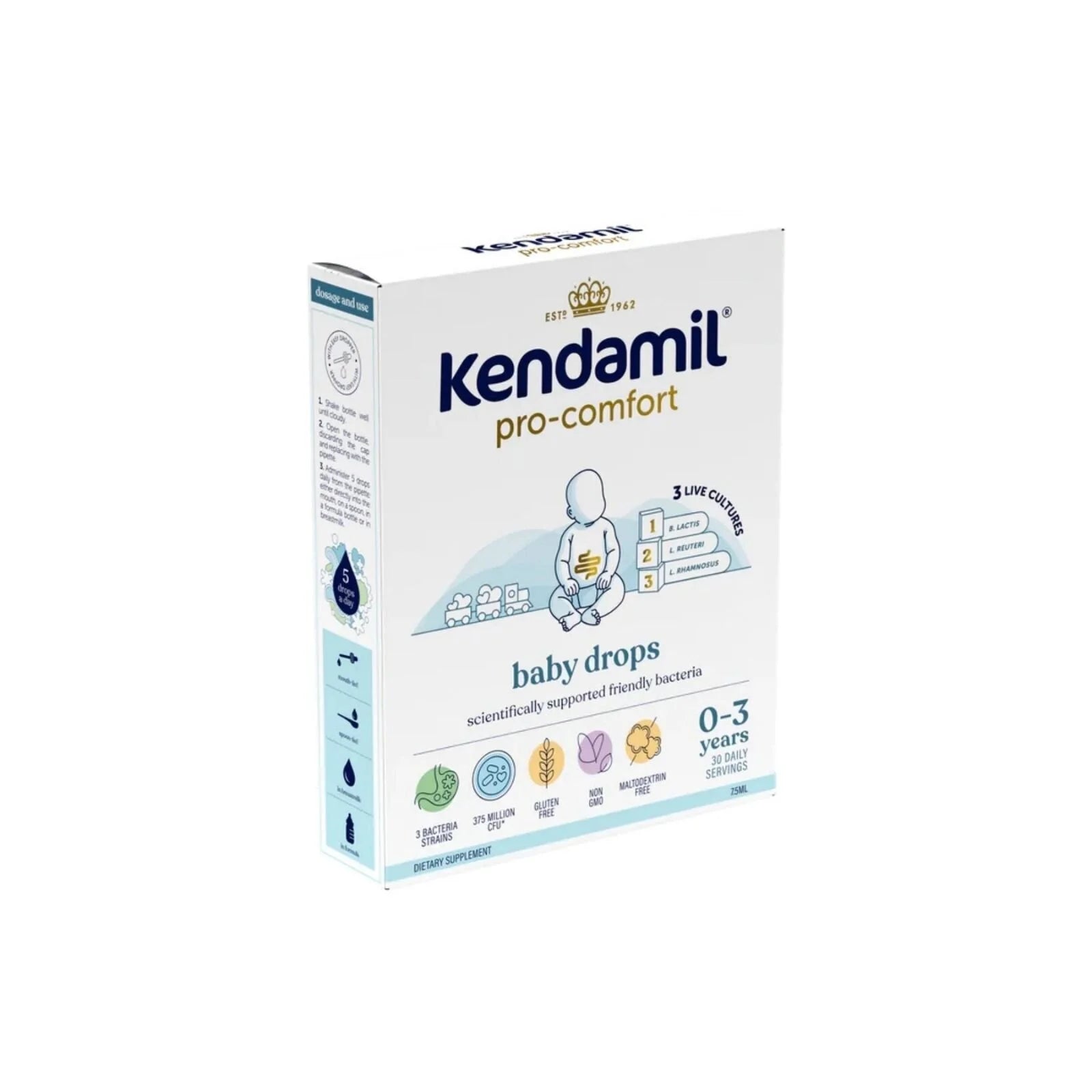 Kendamil Pro Comfort Baby Drops 0 - 3 years 7.5ml - ebebek - Black Friday