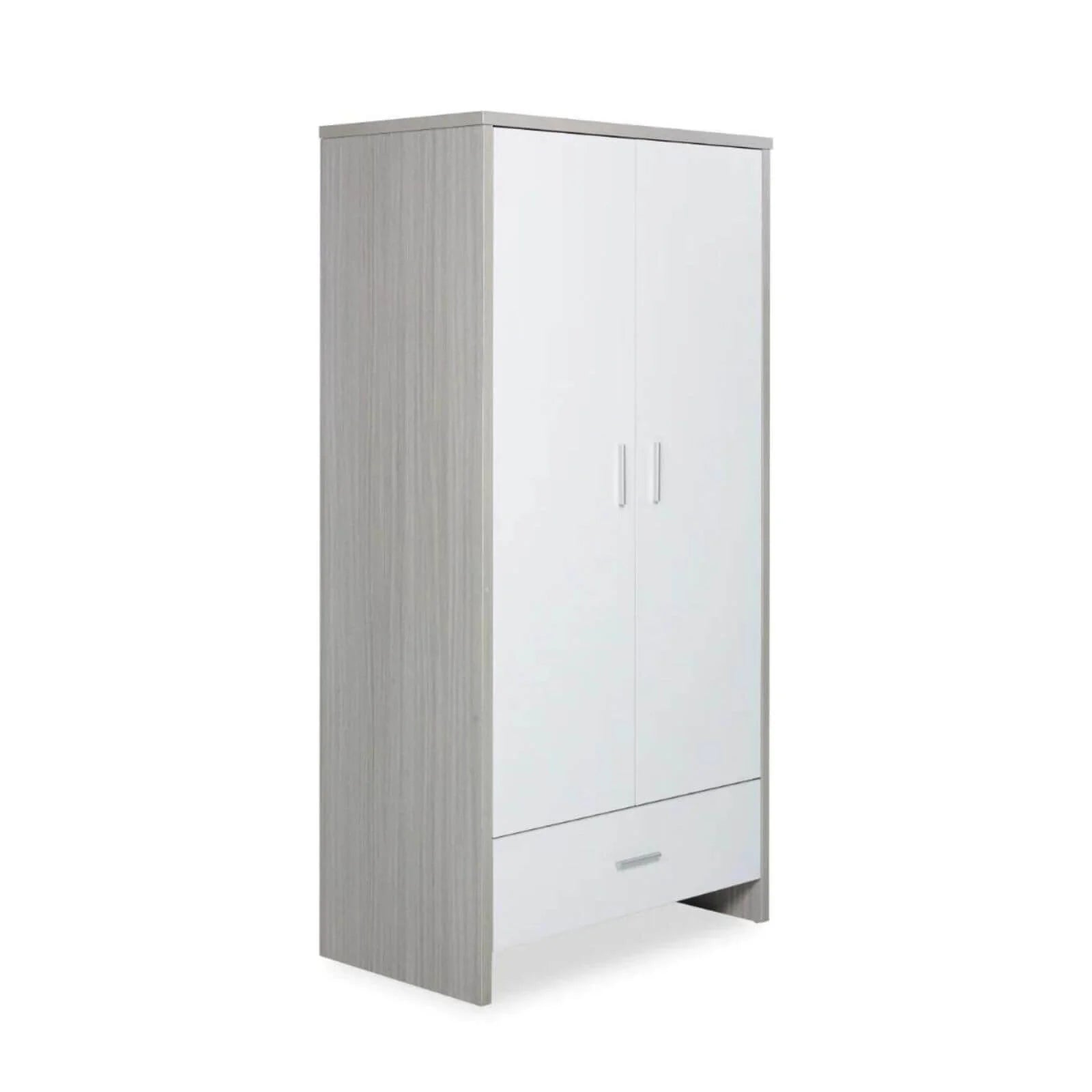 Ickle Bubba Pembrey Wardrobe - Ash Grey & White - ebebek - Black Friday