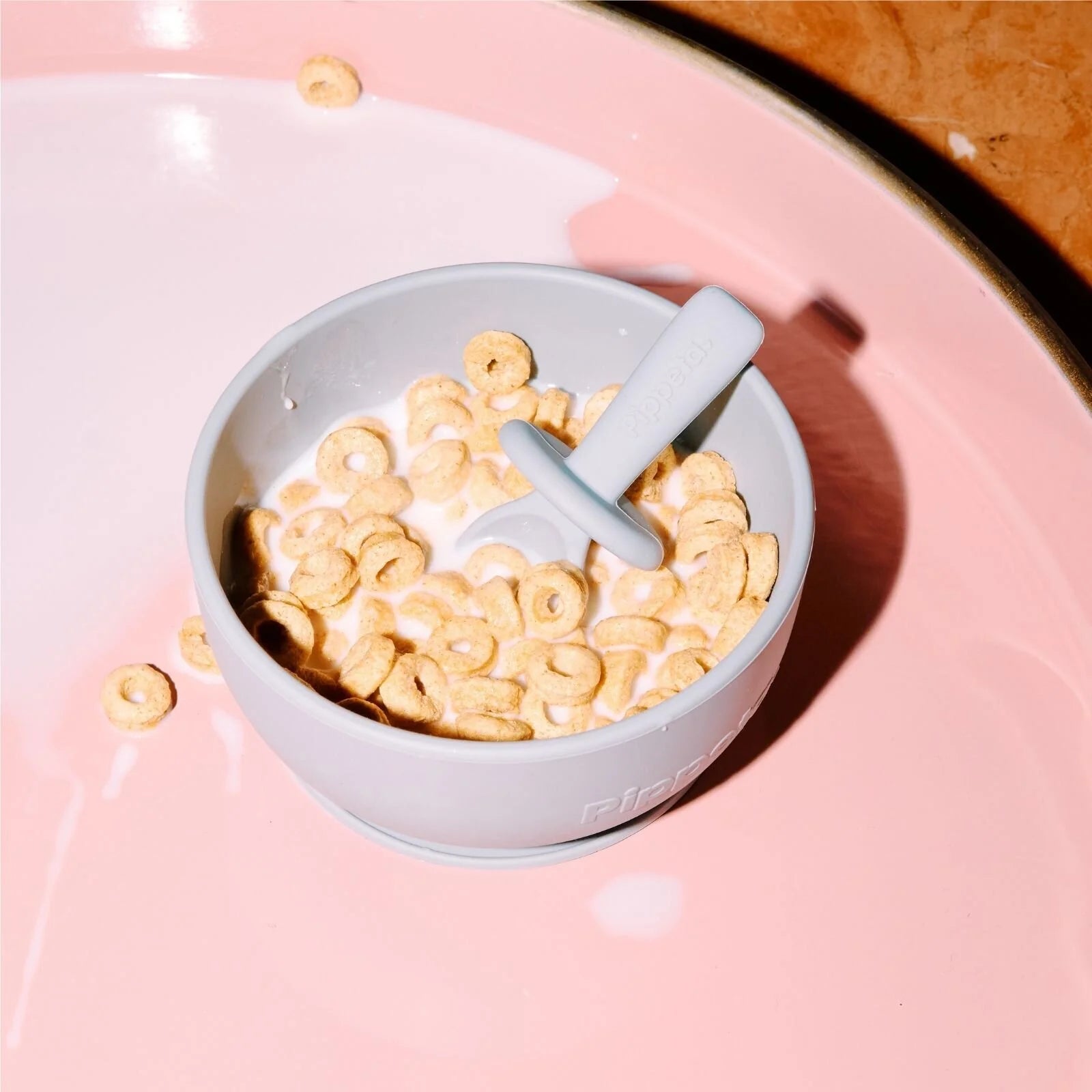 Pippeta Silicone Suction Bowl - Ash Rose - ebebek - Black Friday