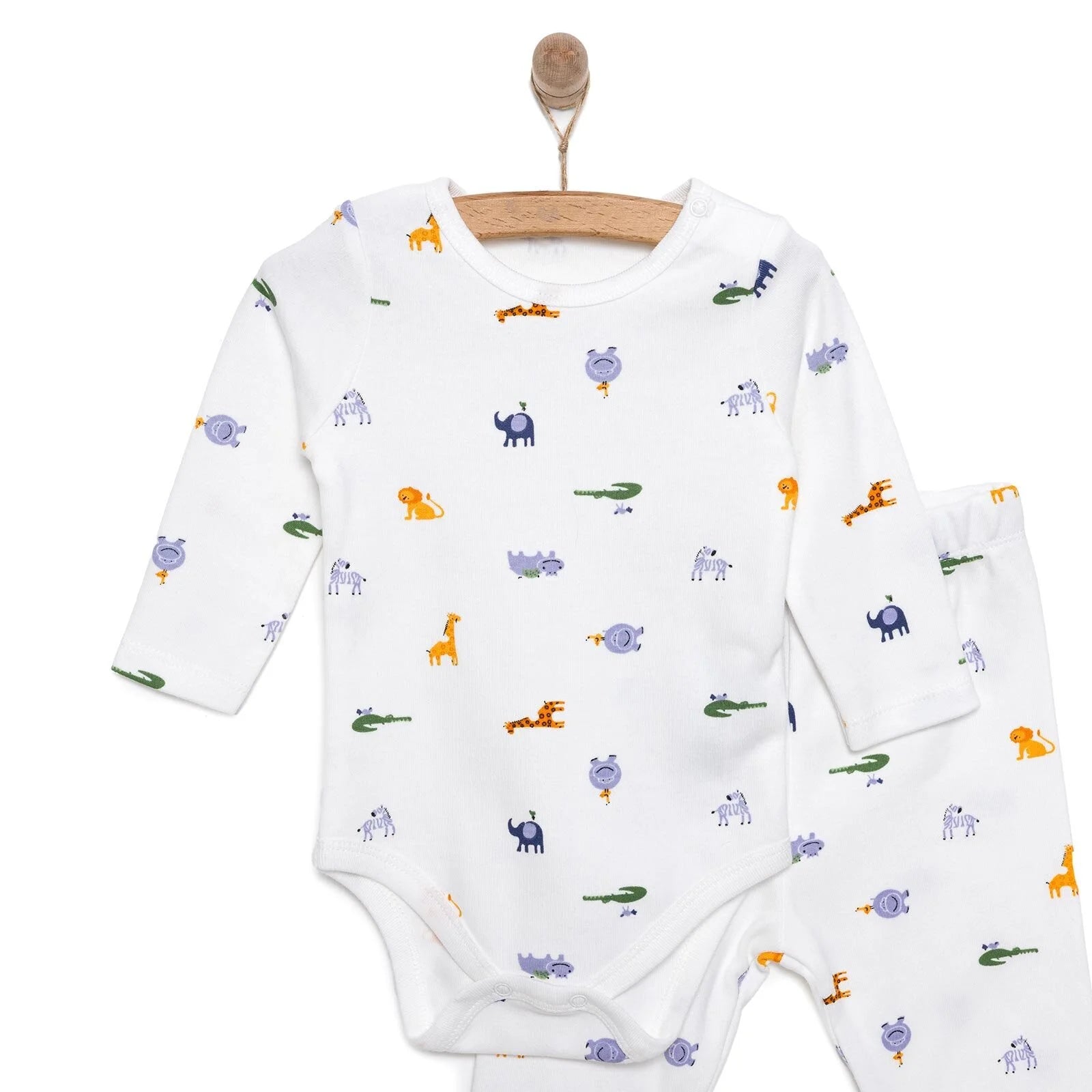 HelloBaby Boy Body - Footless Bottom - Ecru - ebebek - Black Friday