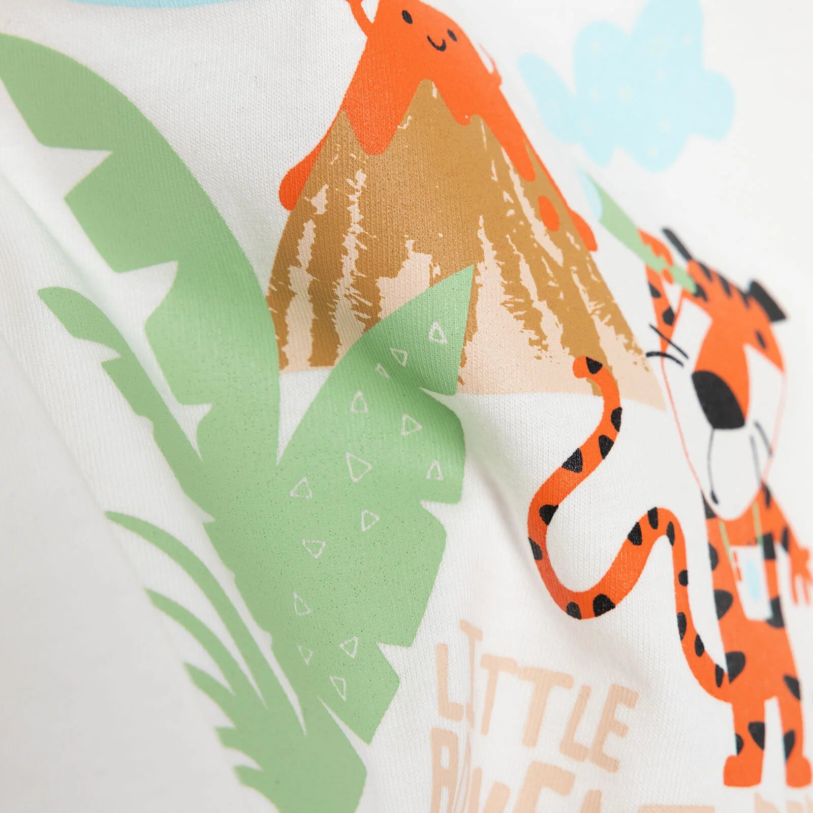 HelloBaby Baby Boy Basic Tshirt - Ecru - ebebek - Black Friday