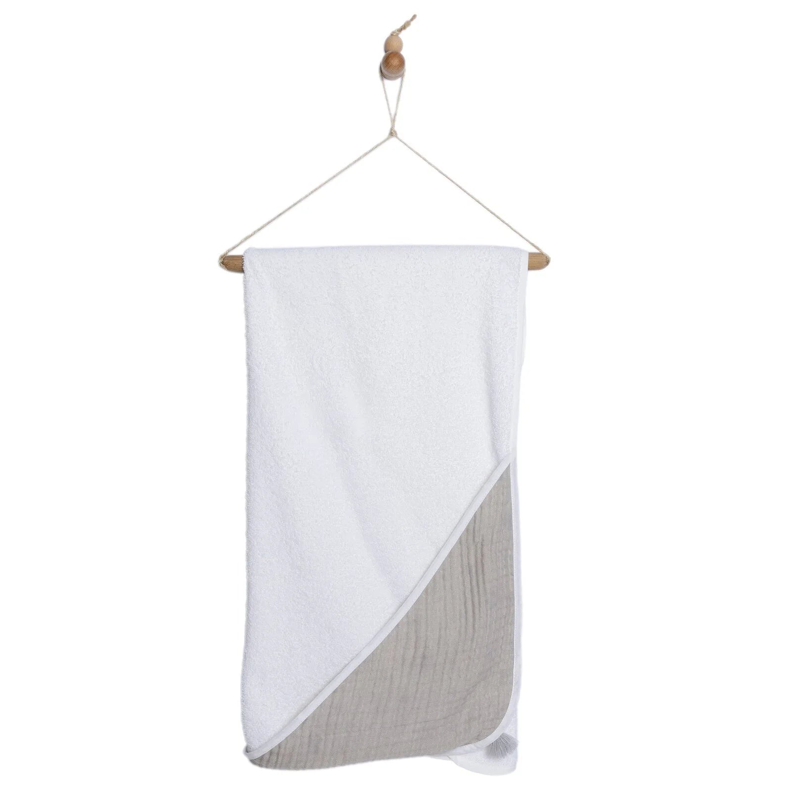 Mollia Baby Towel - Grey - ebebek - Black Friday