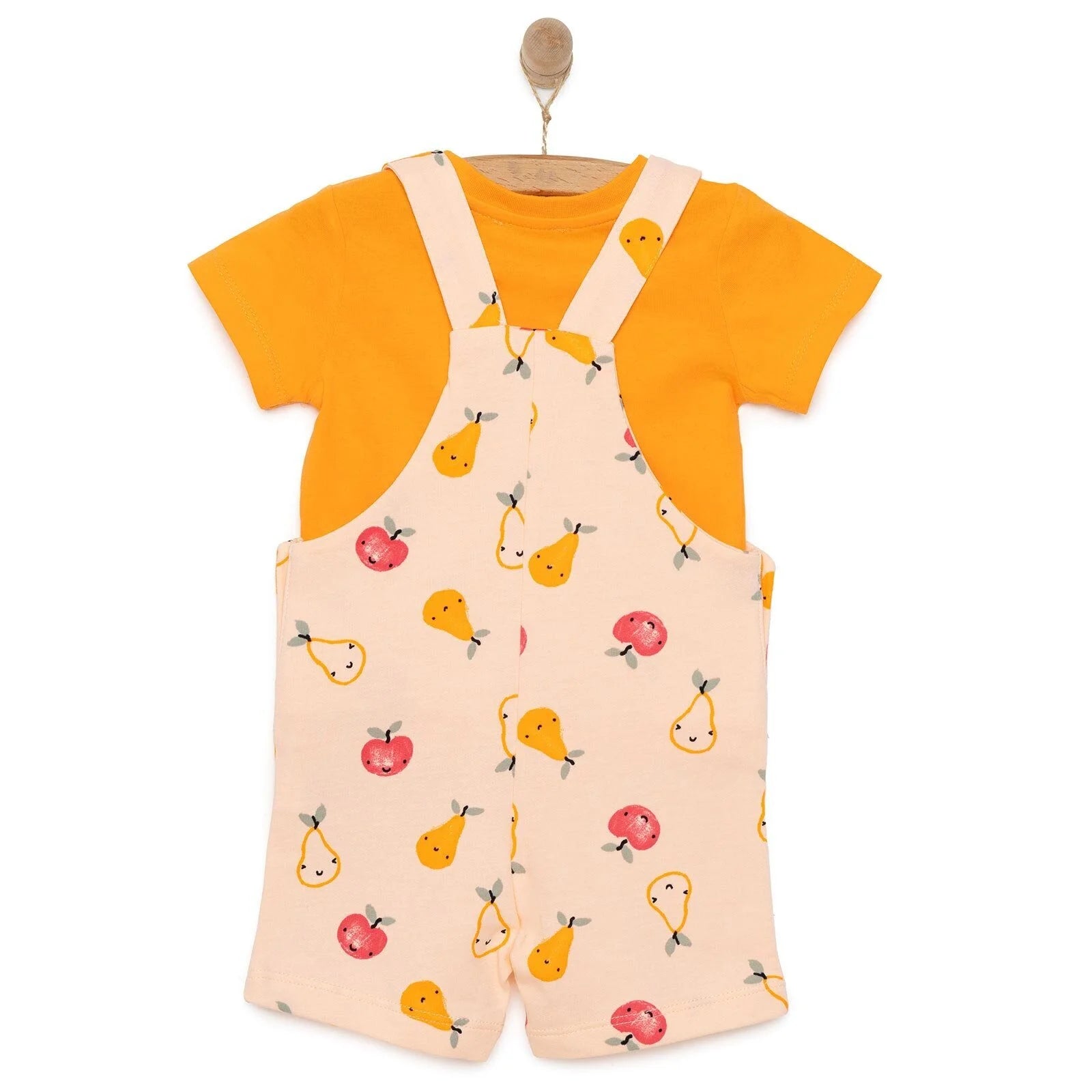 HelloBaby Unisex Overall Shorts - T-shirt - Orange - ebebek - Black Friday