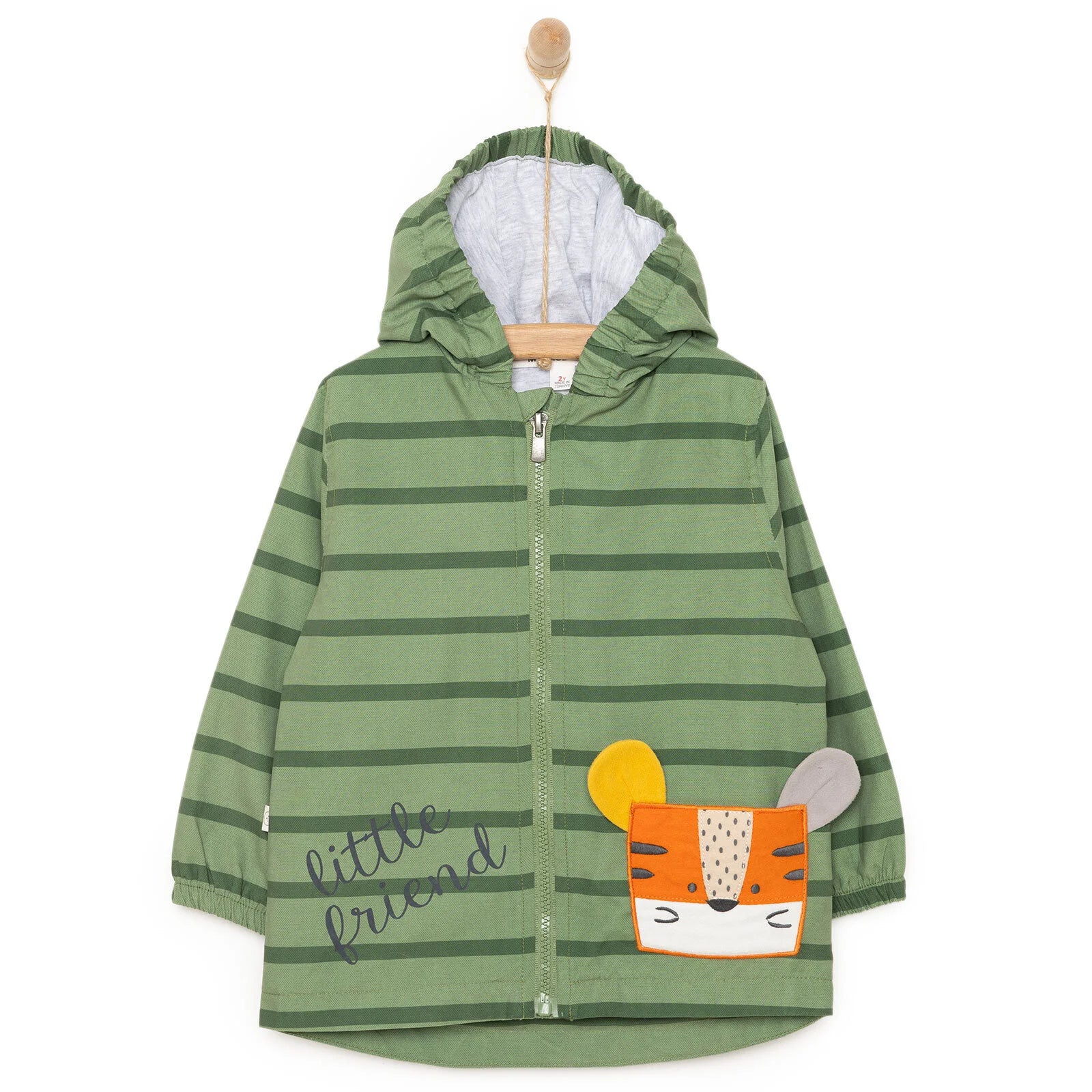 Midimod Boy Raincoat - Green - ebebek - Black Friday