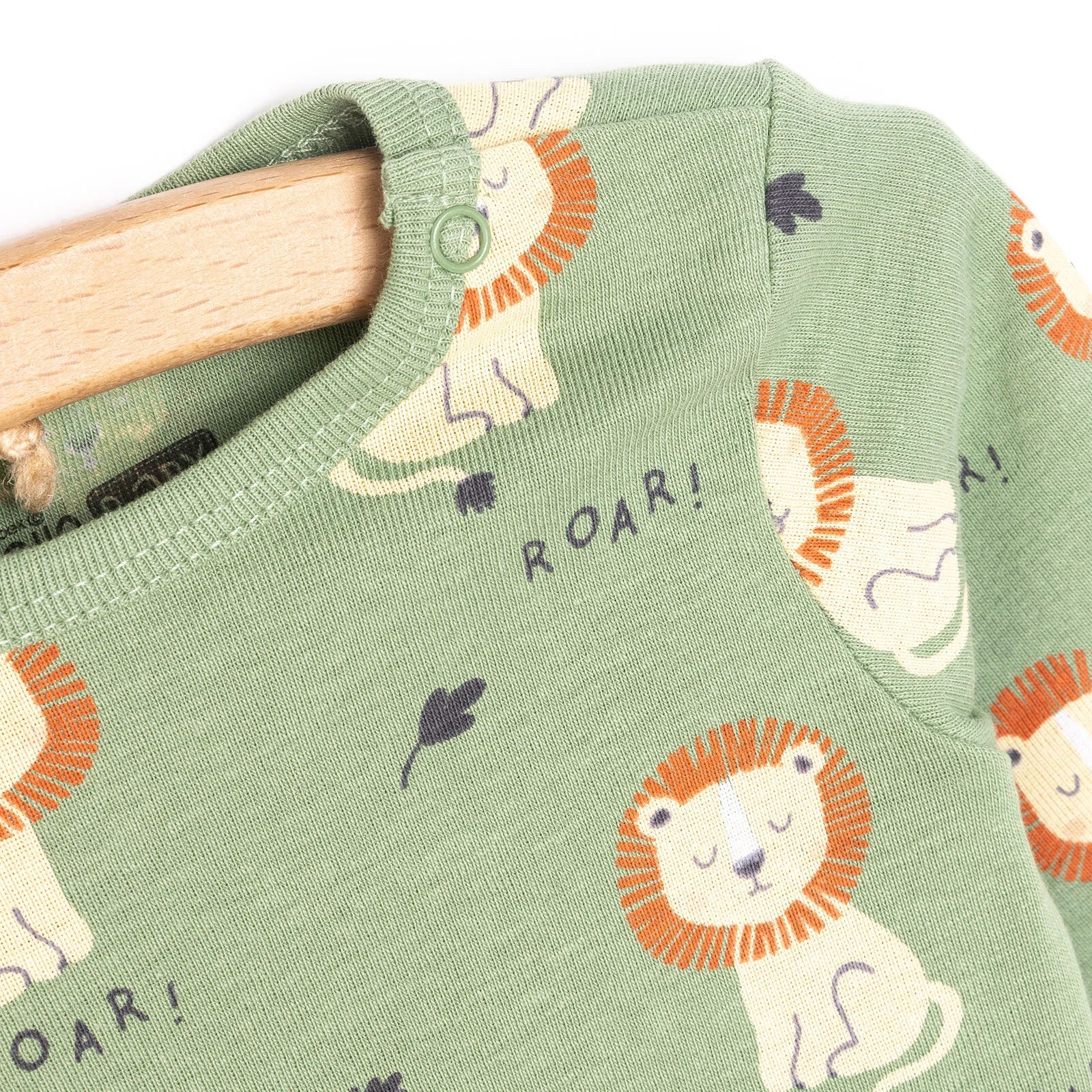 HelloBaby Baby Boy Long Sleeve Body - Green - ebebek - Black Friday