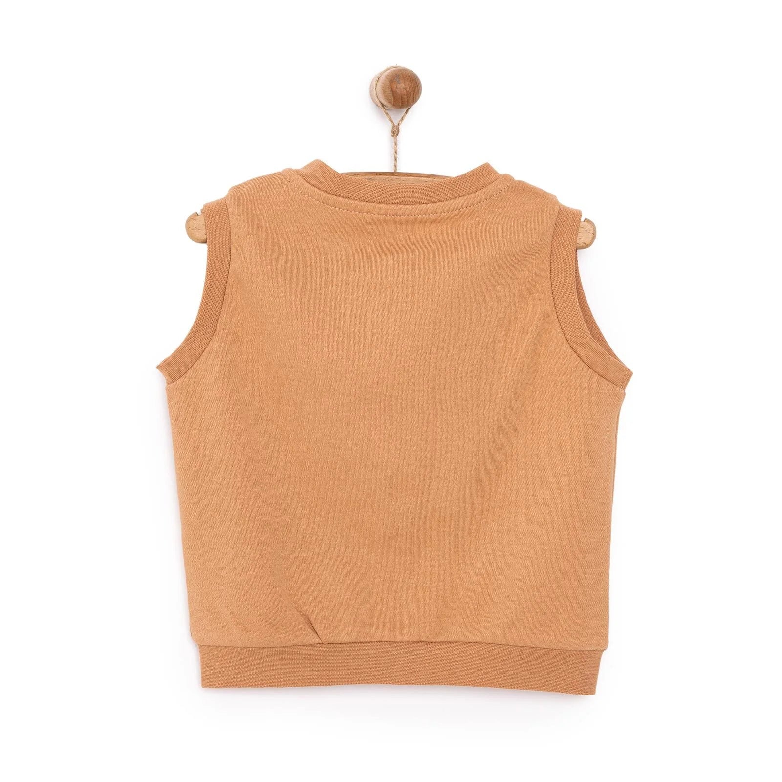 HelloBaby Basic Ribbed Vest - Brown - ebebek - Black Friday
