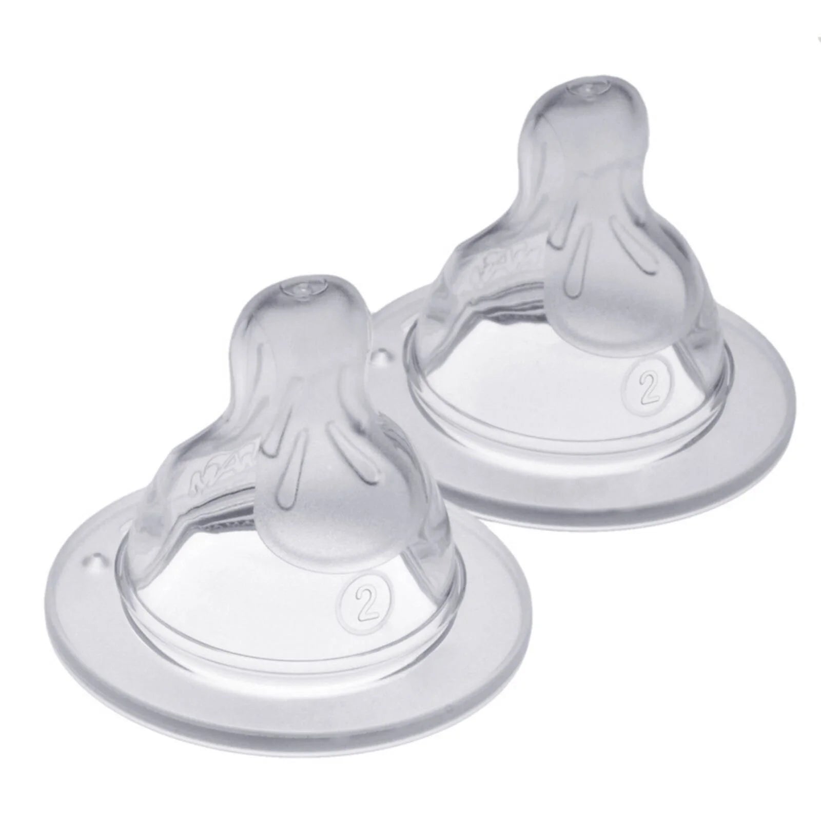 MAM SkinSoft Silicone Teat Medium Flow Pack of 2 - ebebek - Black Friday