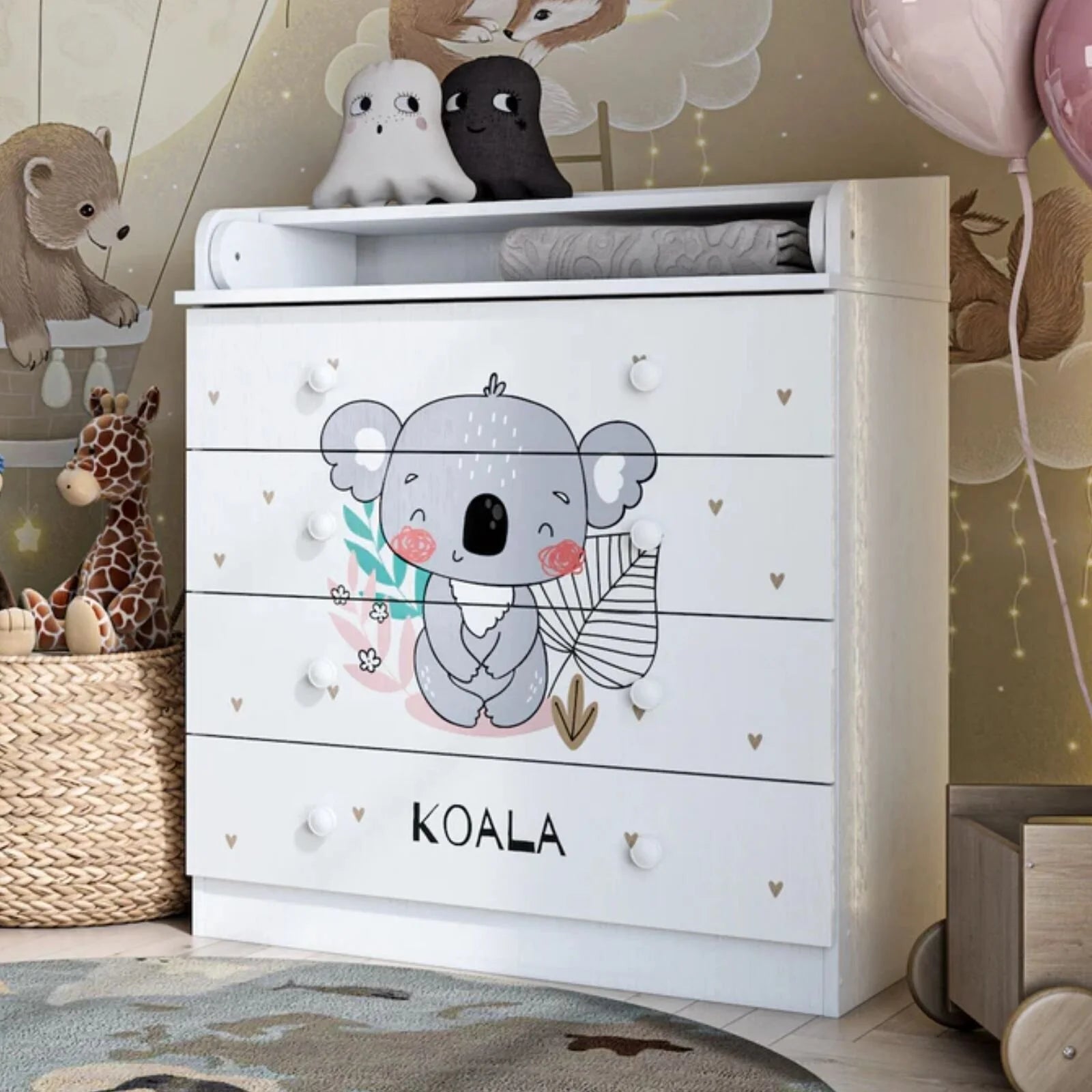 Shefa Kids 800 Changing Dresser - Coala - ebebek - Black Friday