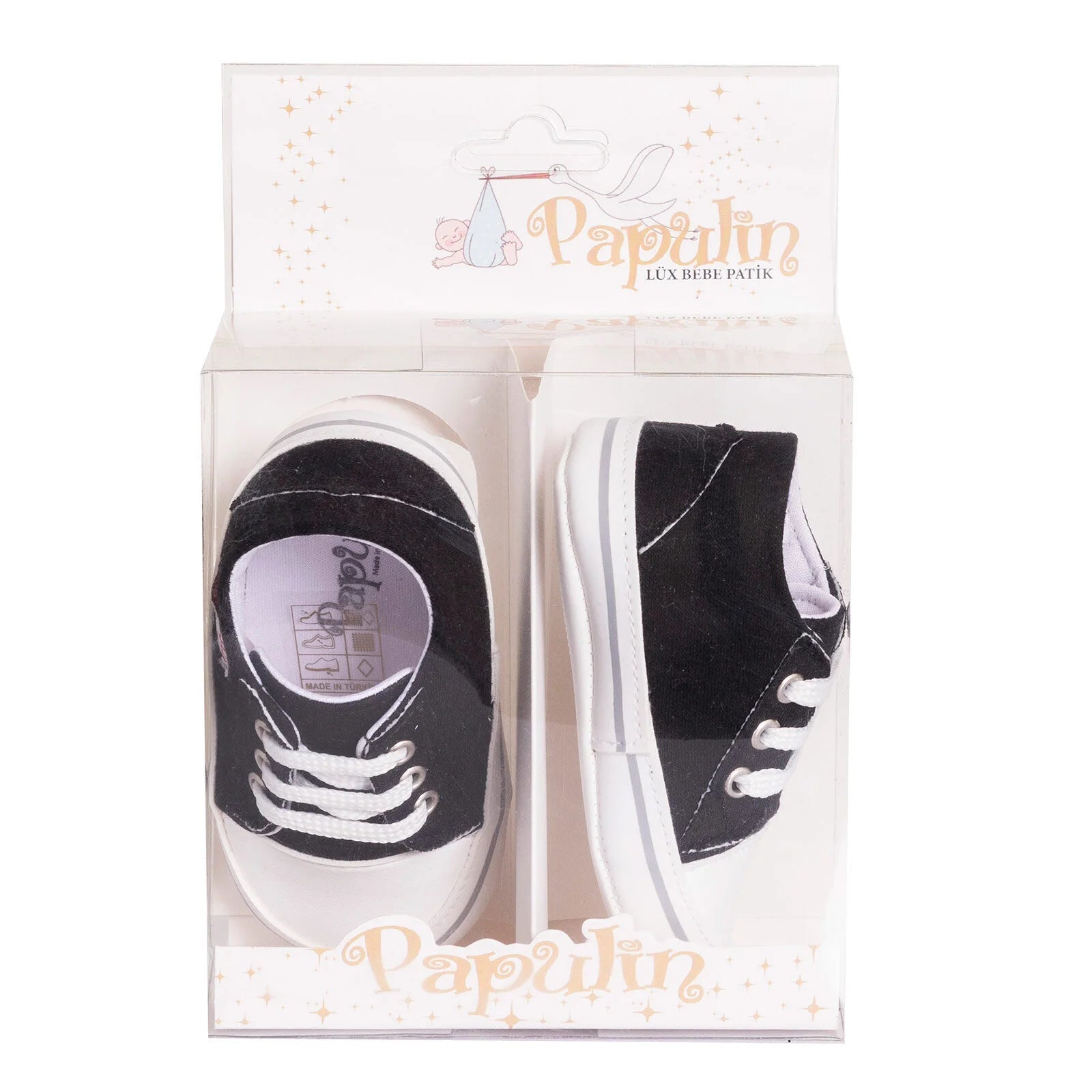 Papulin Unisex Prewalker Footwear - Black - ebebek - Black Friday