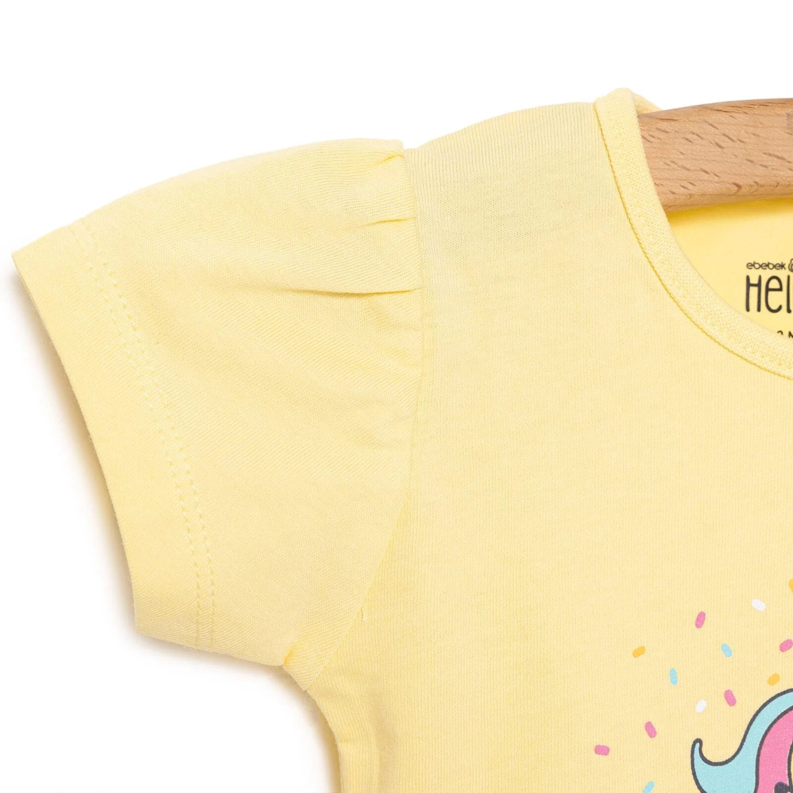 HelloBaby Basic Baby Girl T-Shirt - Yellow - ebebek - Black Friday