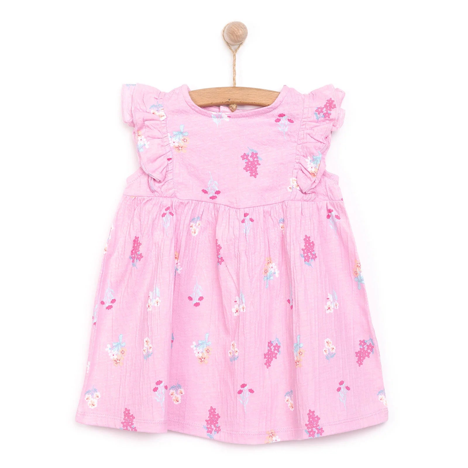 HelloBaby Little Blooms Girl Dress - Mauve - ebebek - Black Friday