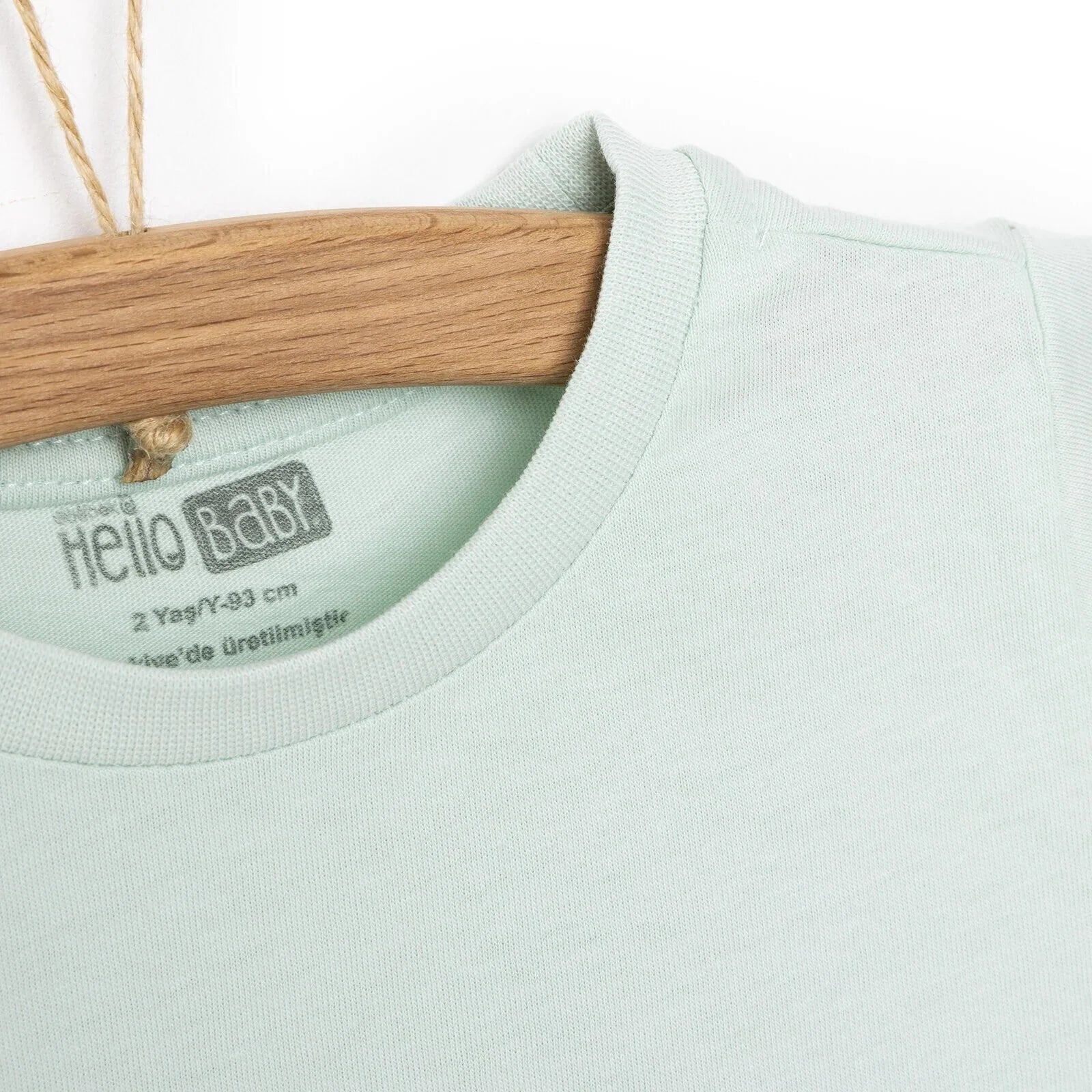HelloBaby Basic Lion Printed Tshirt - Light Green - ebebek - Black Friday